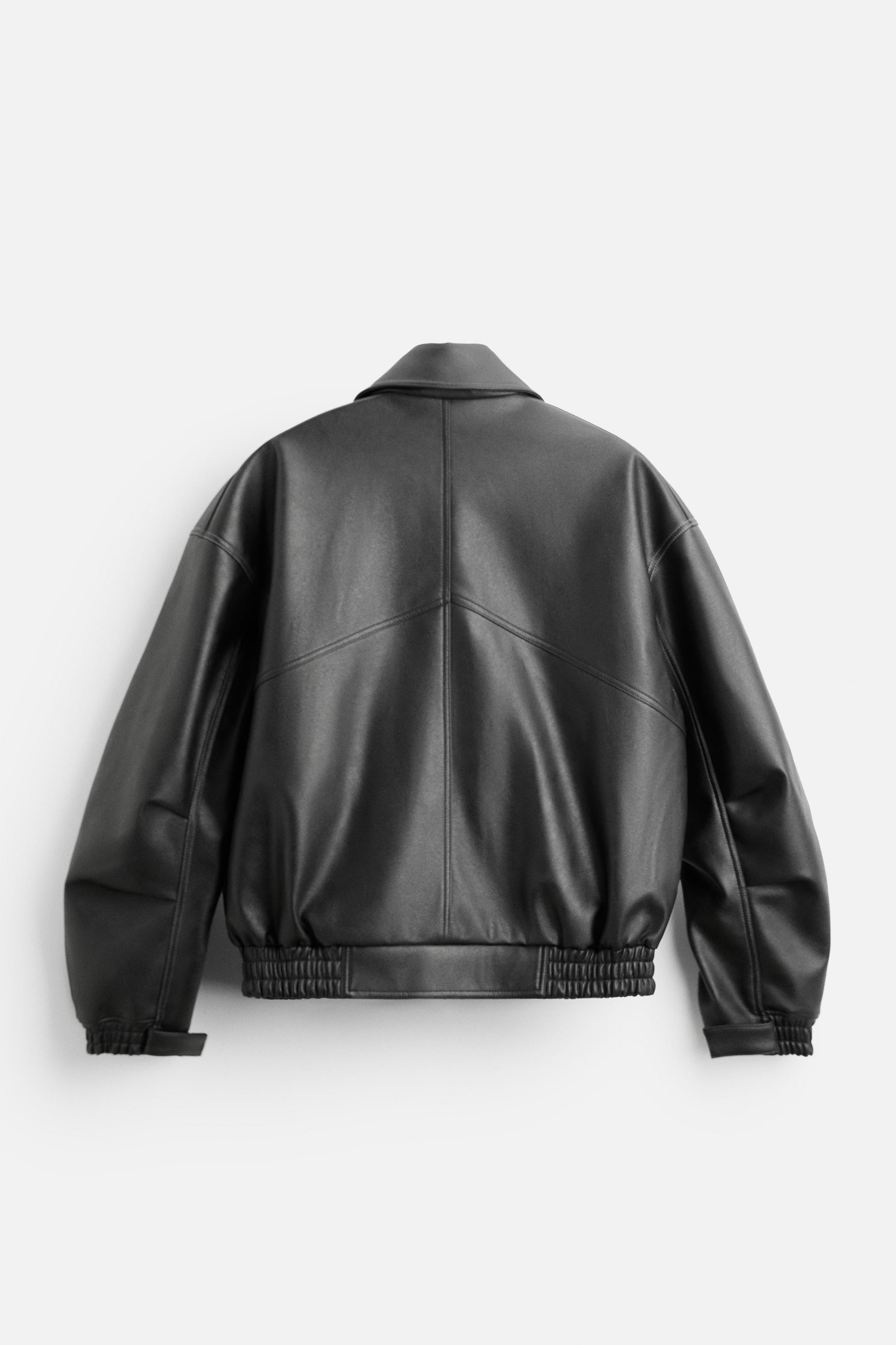Compare TOPSTITCHED FAUX LEATHER JACKET | Mall of America®