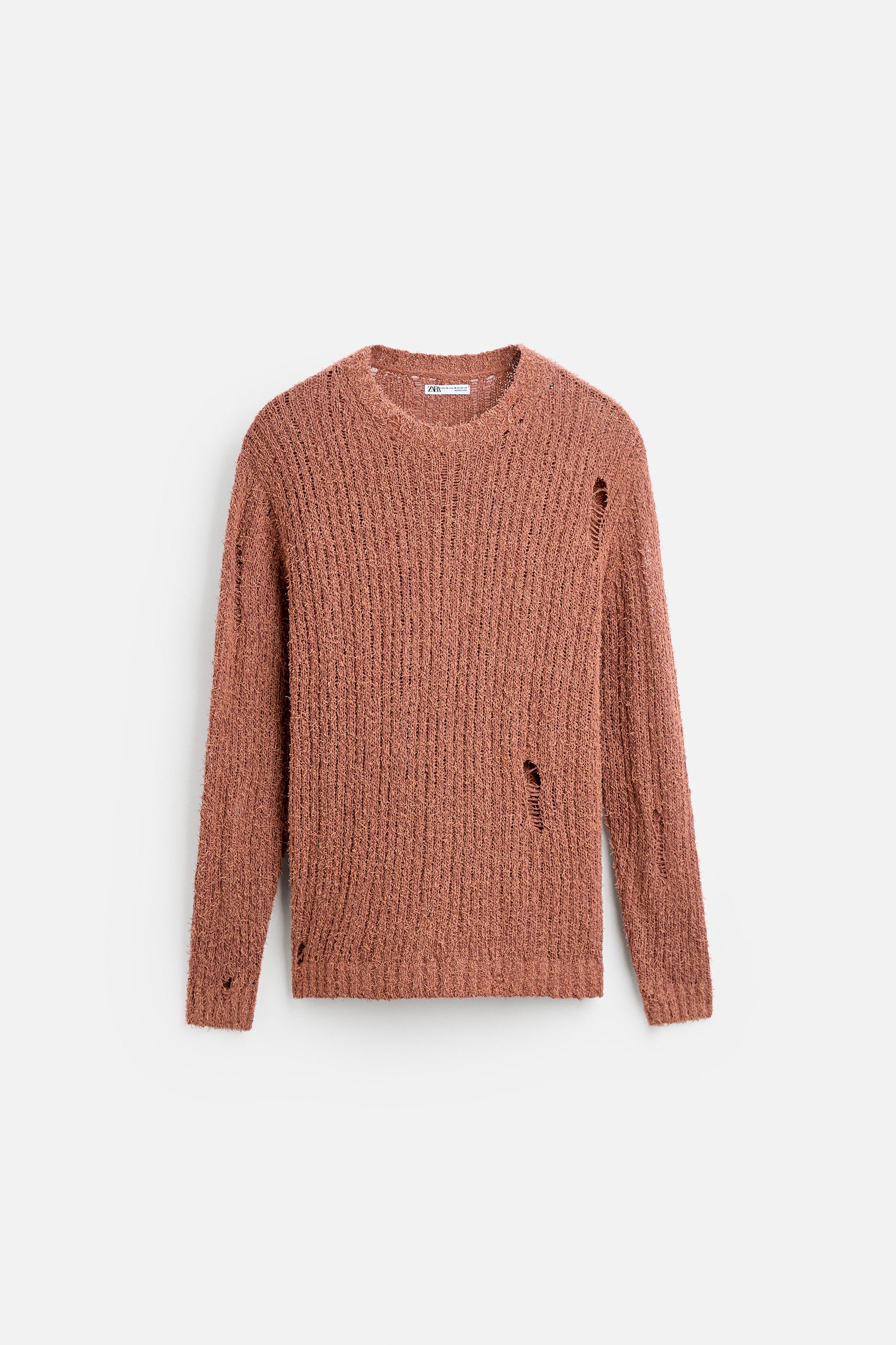 Zara RIPPED EFFECT SWEATER | Square One