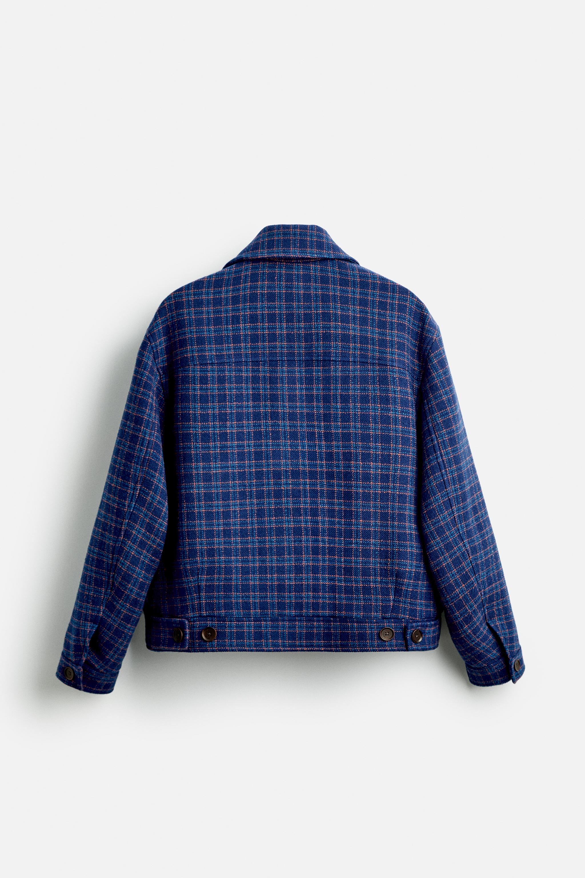 Zara CHECKERED JACKET X HARRY LAMBERT | Yorkdale Mall Zara CHECKERED JACKET X HARRY LAMBERT | Yorkdale Mall