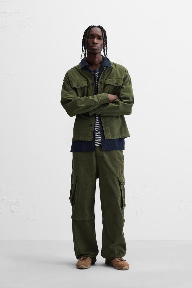 RELAXED FIT CARGO PANTS