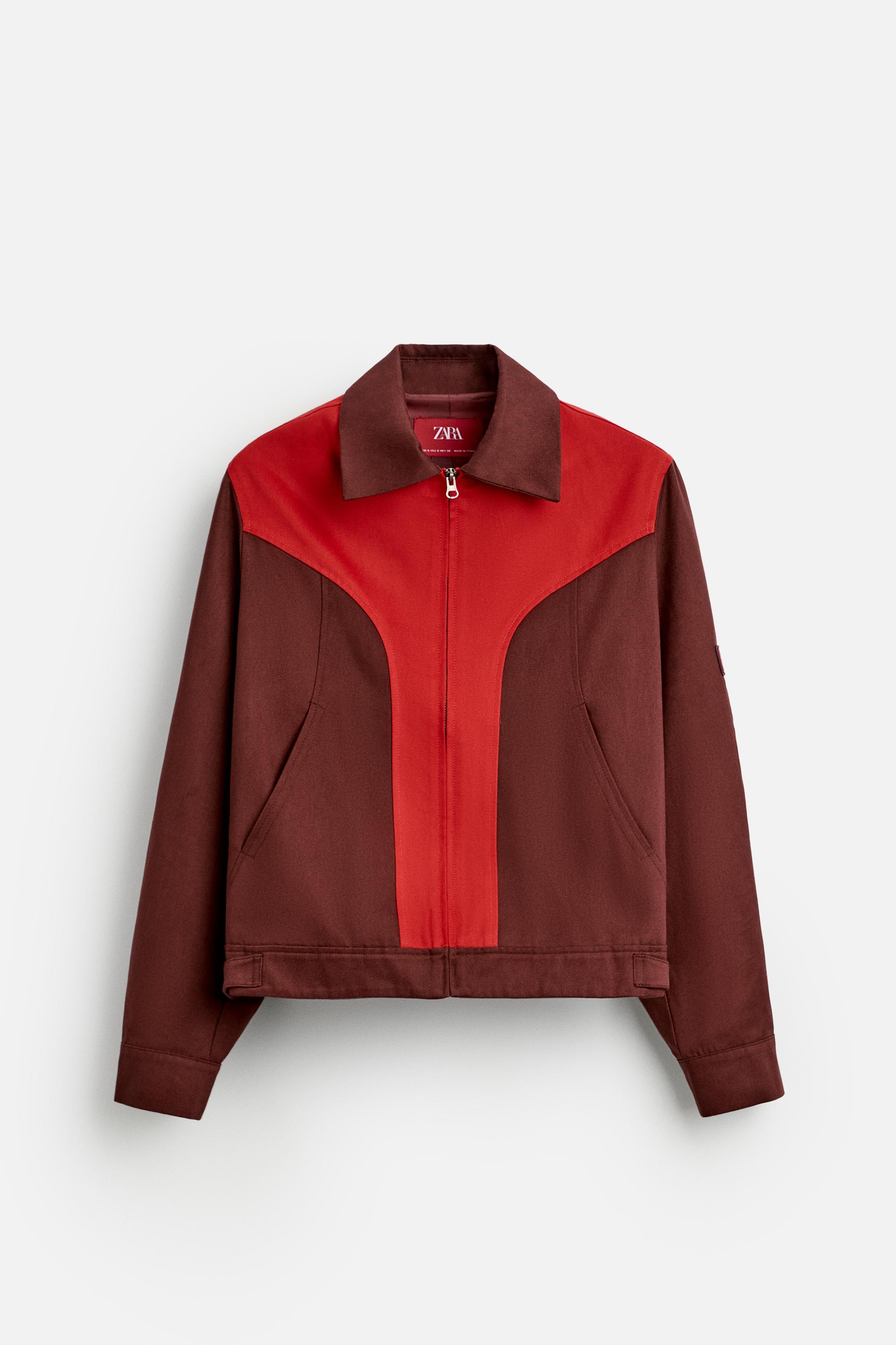 ZARA レザー ジャケット HARRY LAMBERT Zara X Harry Lambert Leather Men's Jacket (red) Size S | eBay