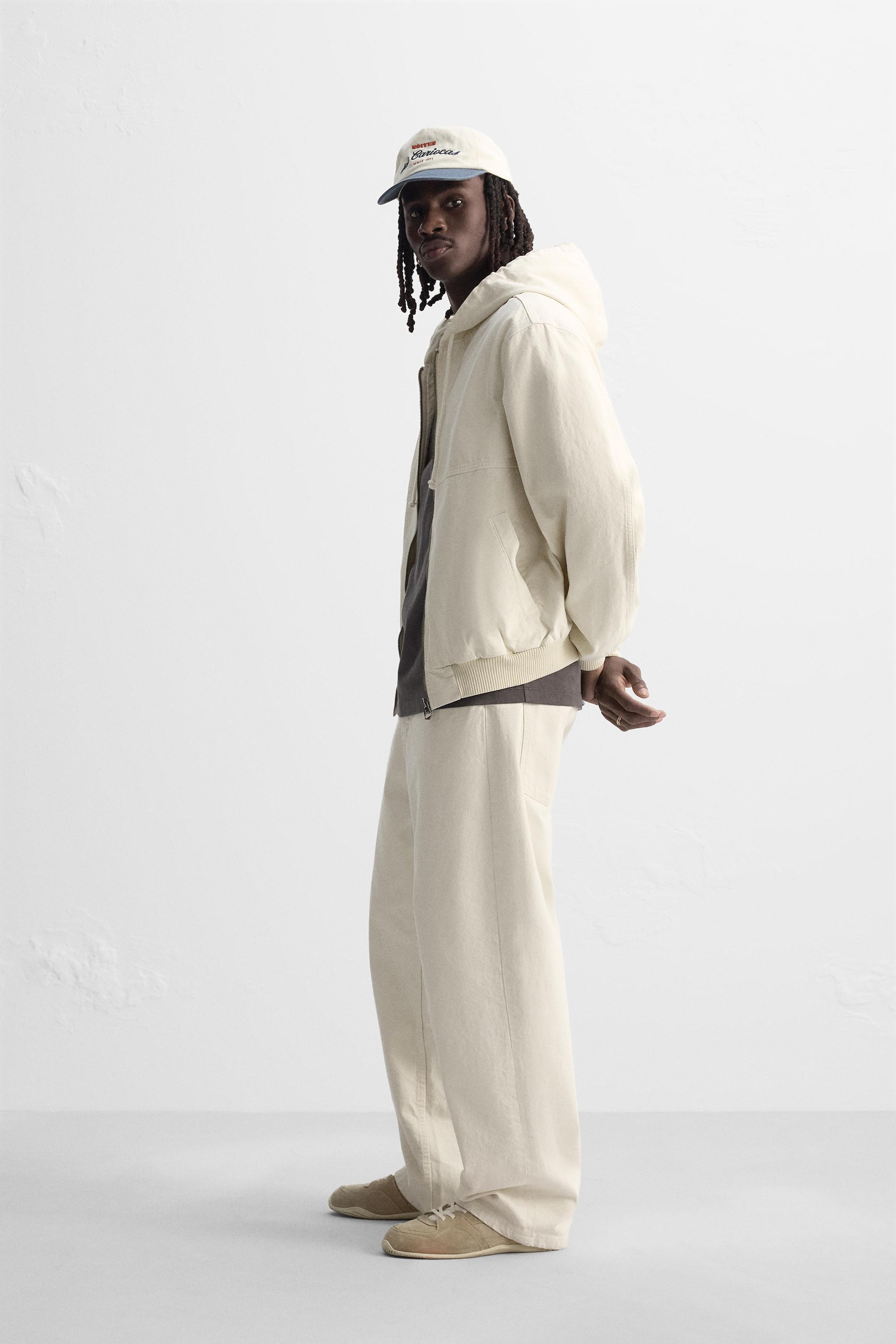 Zara WASHED HOODED JACKET | Yorkdale Mall Zara WASHED HOODED JACKET | Yorkdale Mall
