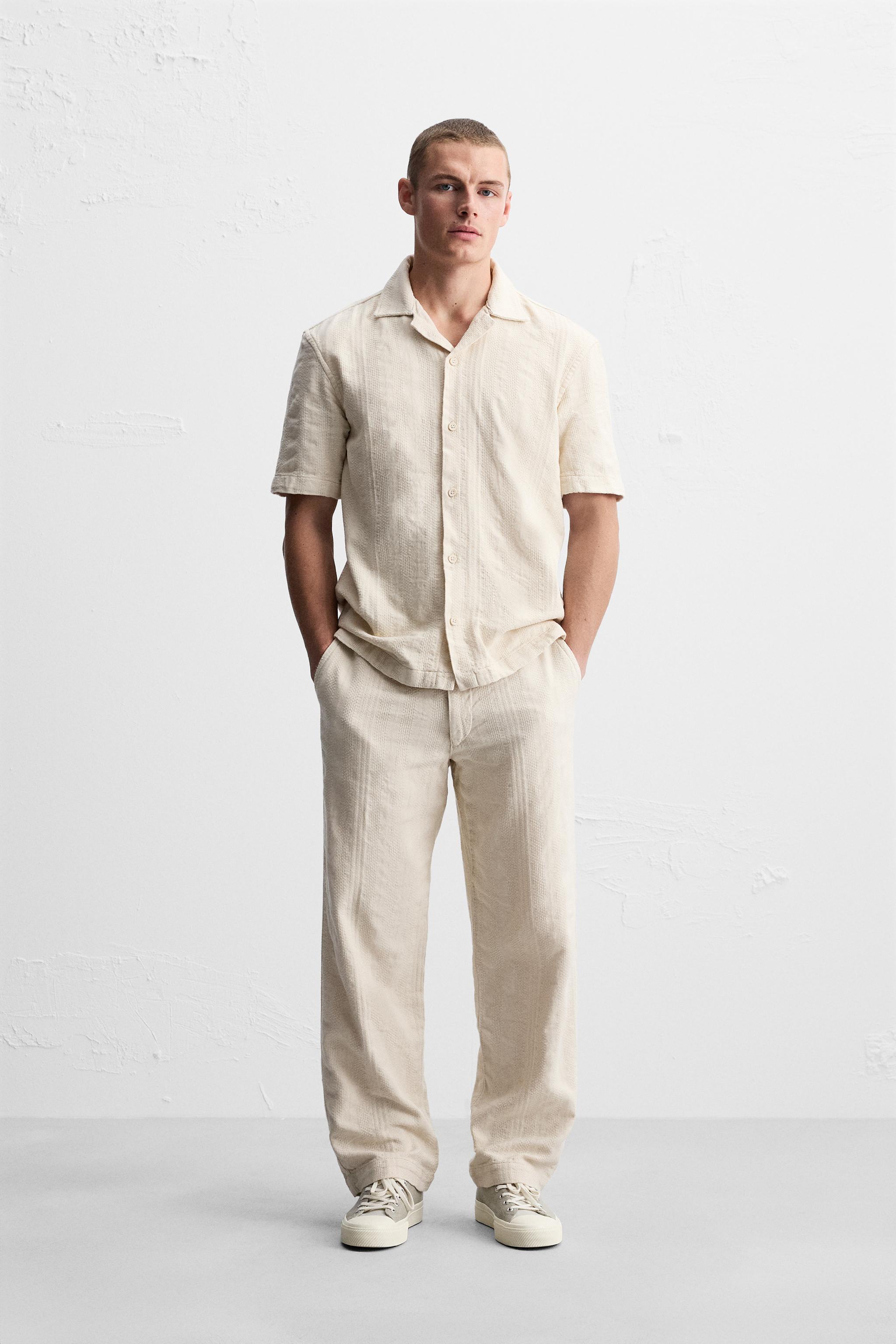 STRIPED JACQUARD SHIRT