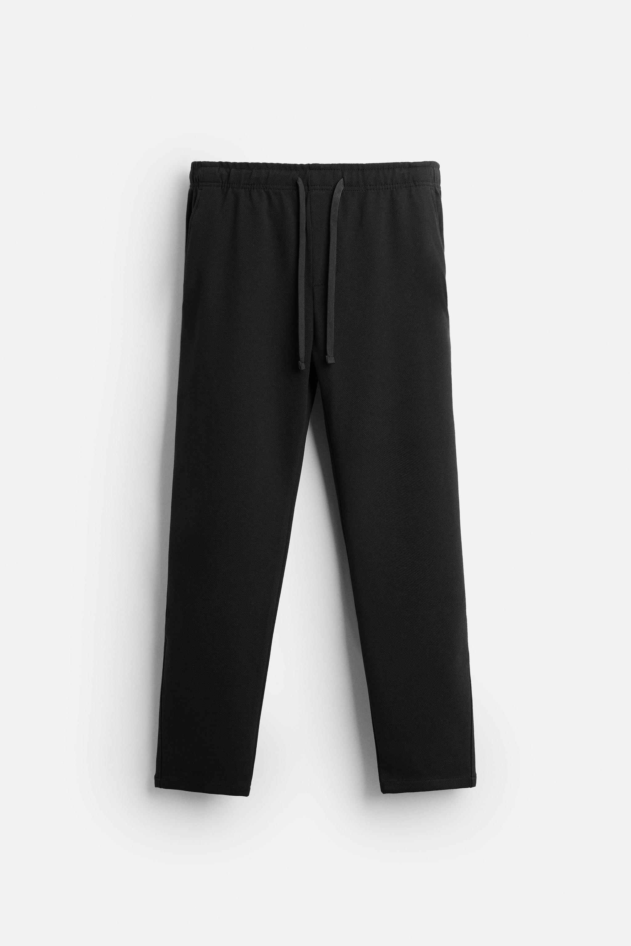 Zara JOGGER WAIST STRETCH PANTS | Bayshore Shopping Centre