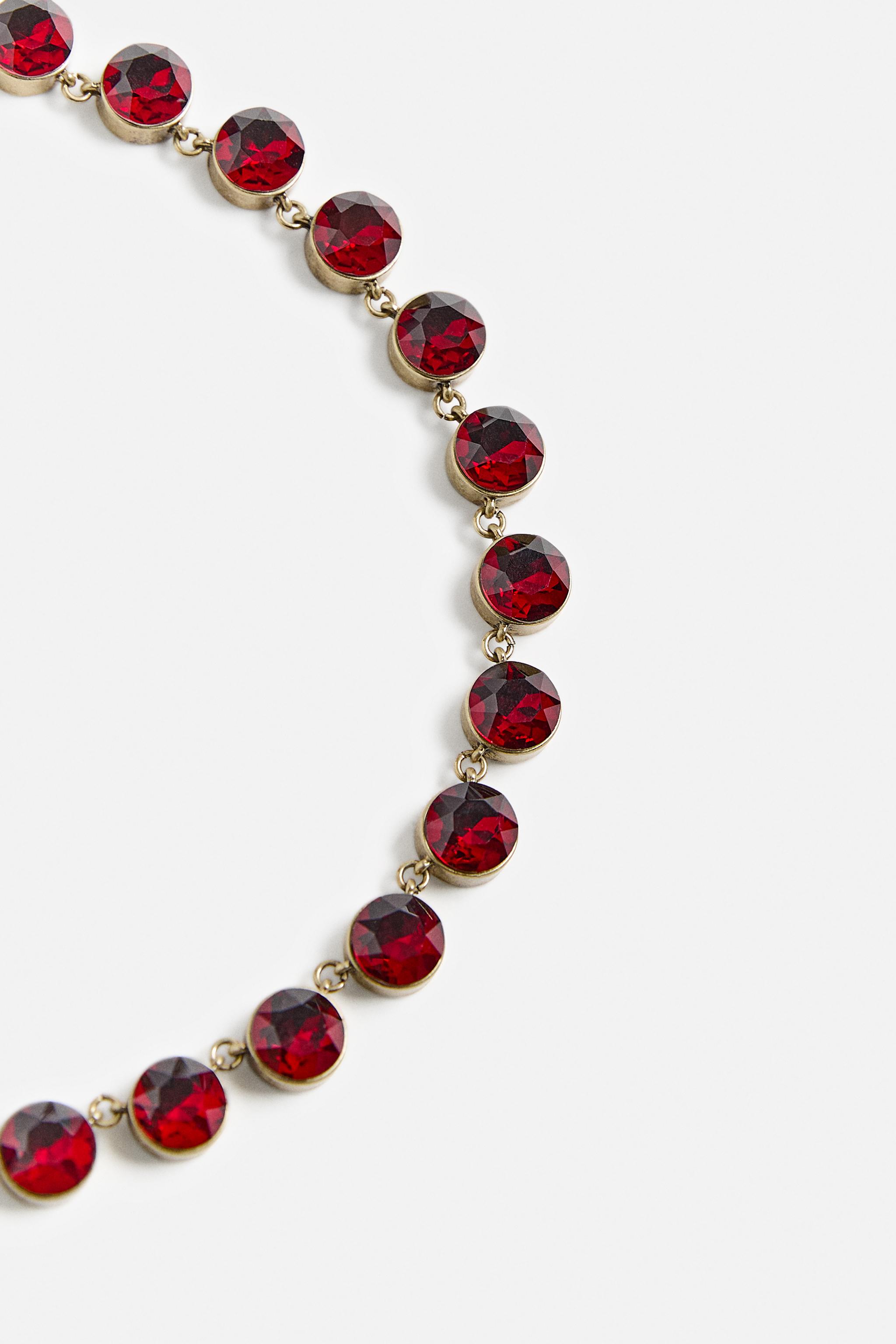Zara GLASS BEAD NECKLACE X HARRY LAMBERT | Square One