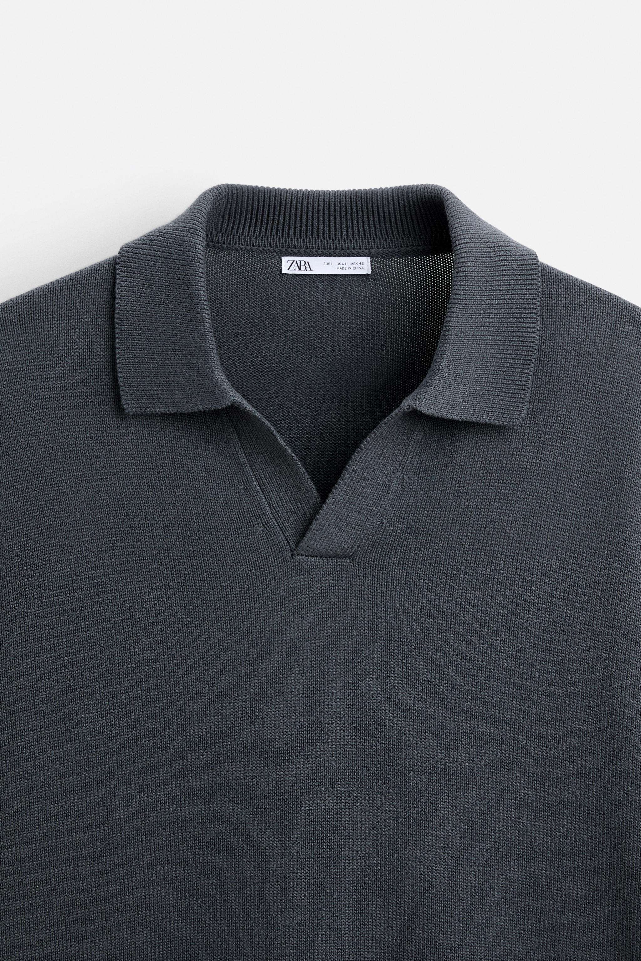 Zara KNIT POLO | Yorkdale Mall
