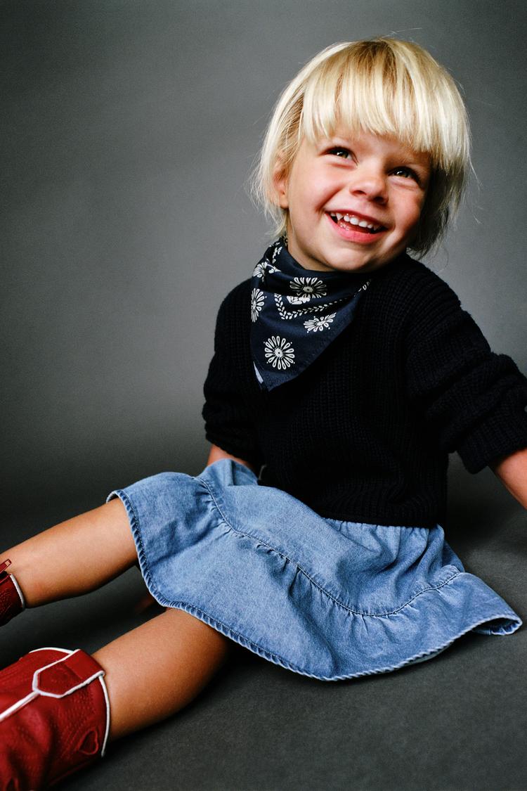 COMBINATION SHAWL FLORAL DRESS