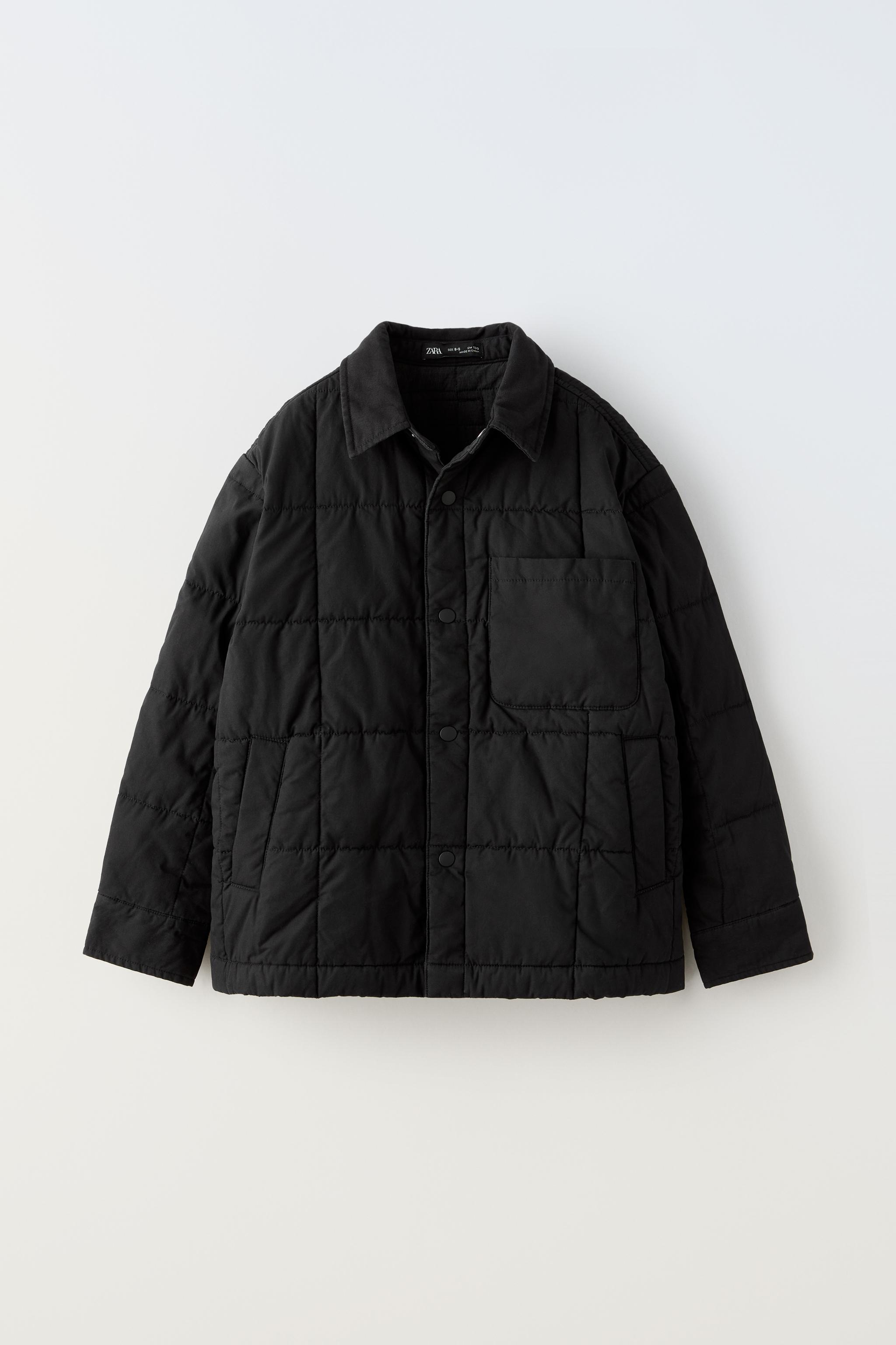 Zara PADDED COMFORT FIT OVERSHIRT | Square One