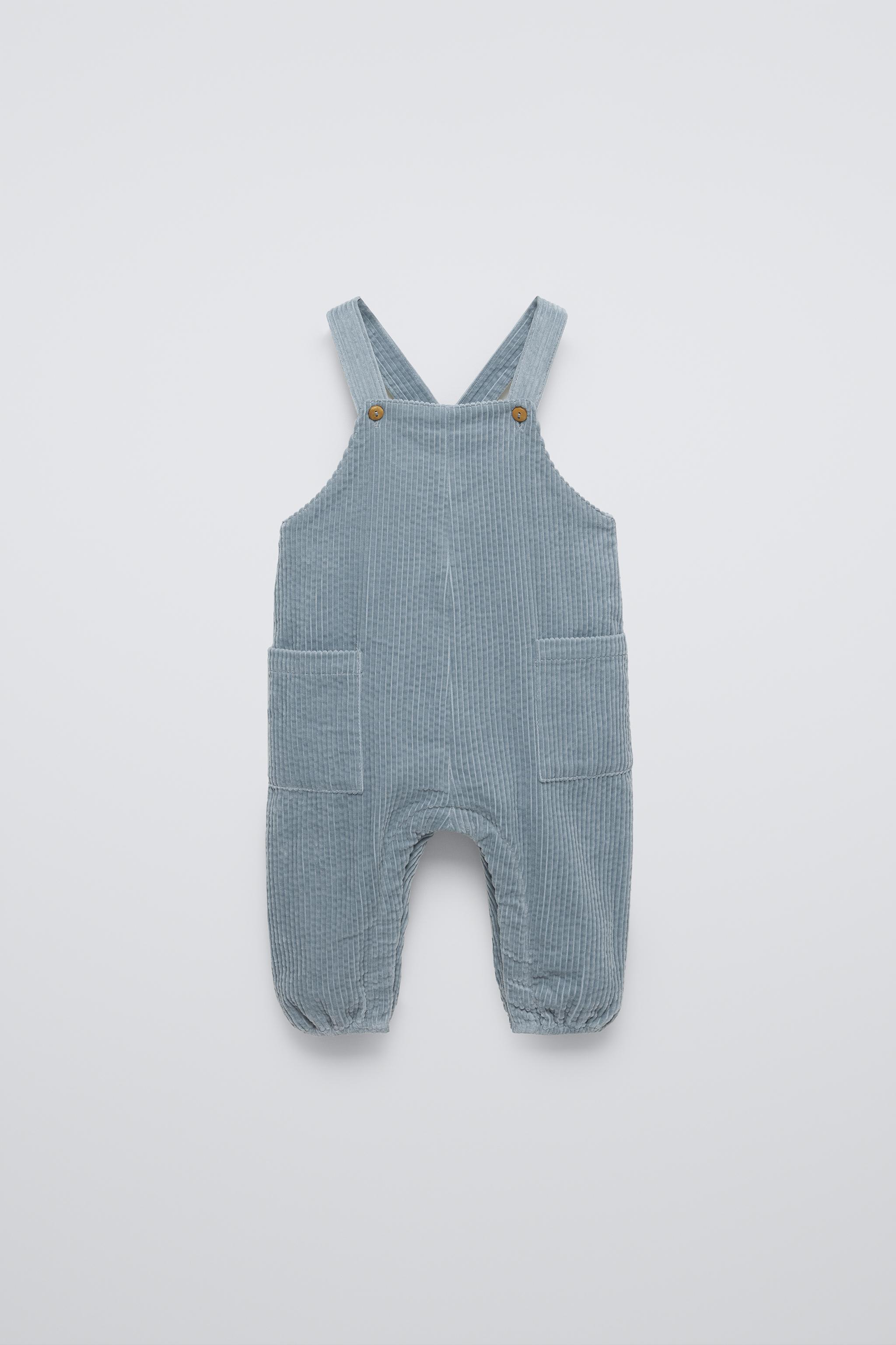 CORDUROY OVERALLS WITH POCKETS