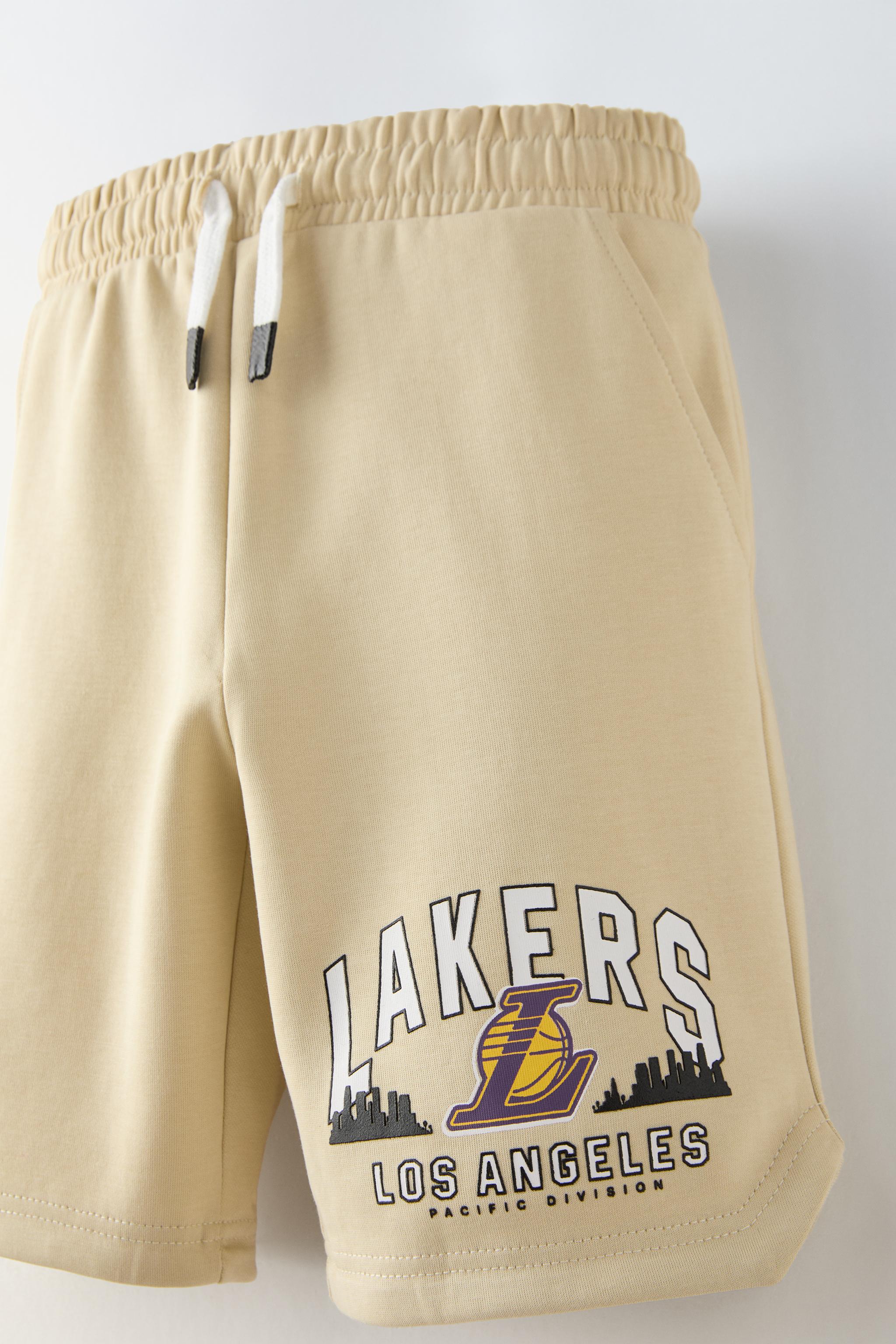 Zara LAKERS NBA SHORTS Square One