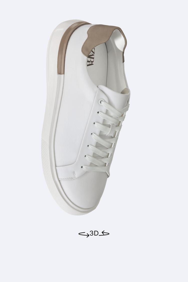 TRAINERS WITH COLOUR DETAIL