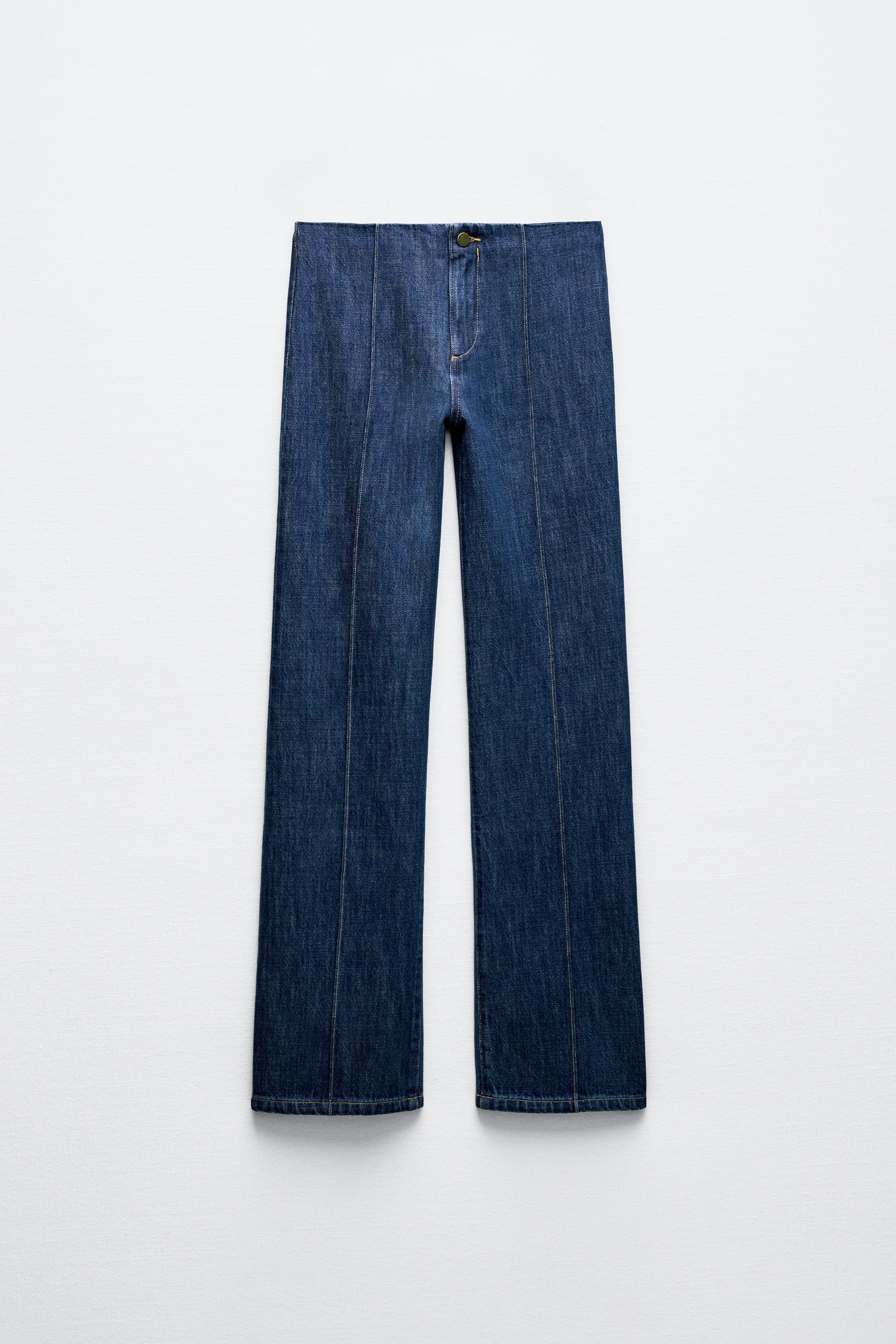 Z1975 MID RISE LONG LENGTH STRAIGHT CUT JEANS