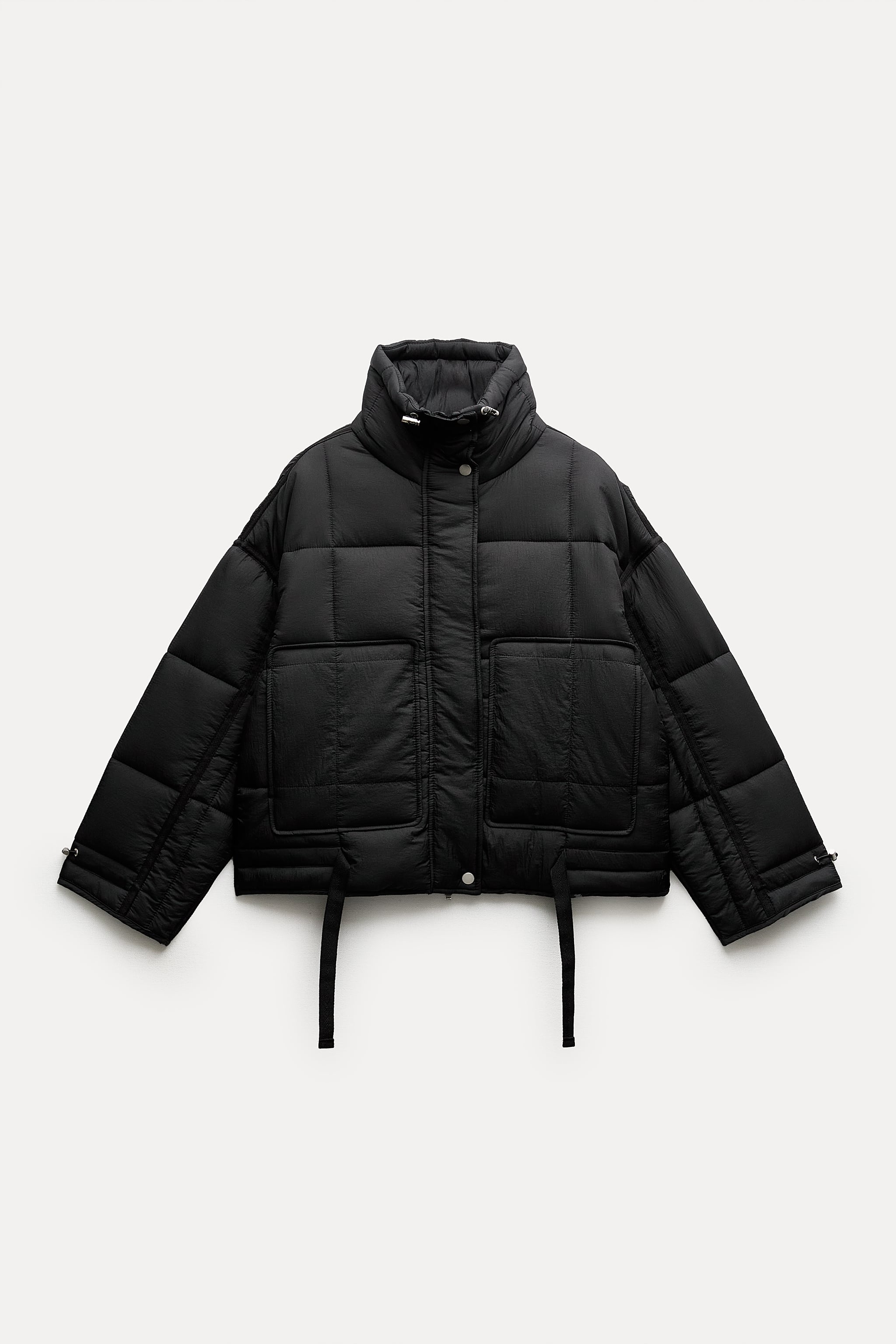 WATER REPELLENT NYLON PUFFER ANORAK ZW COLLECTION