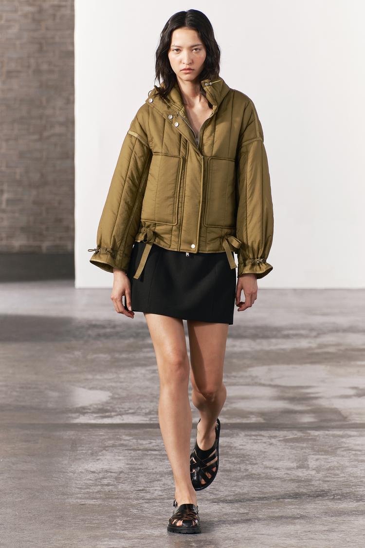 QUILTED POCKET JACKET ZW COLLECTION