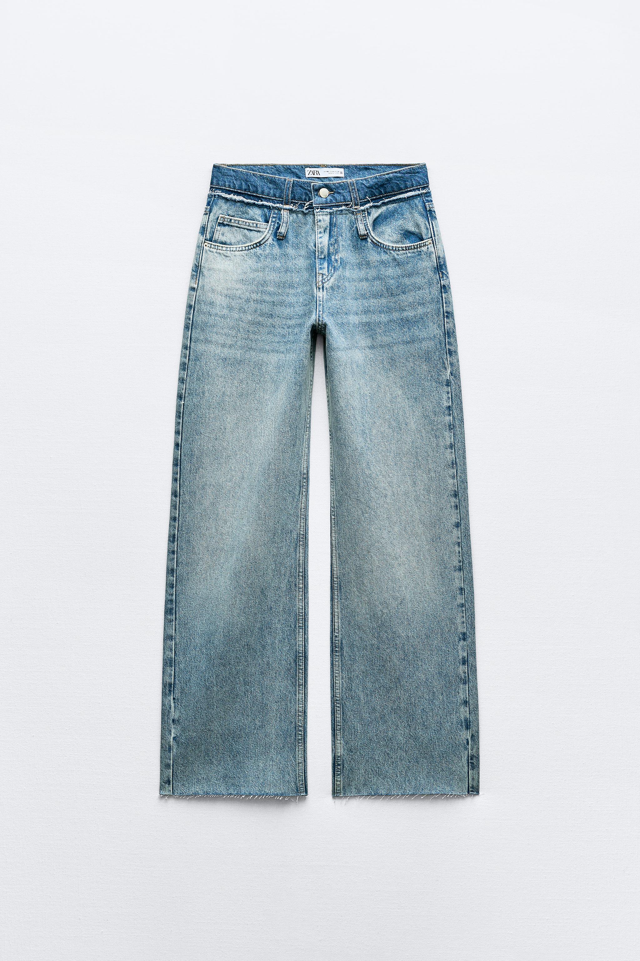 FULL LENGTH HIGH WAIST DOUBLE Z1975 STRAIGHT LEG JEANS