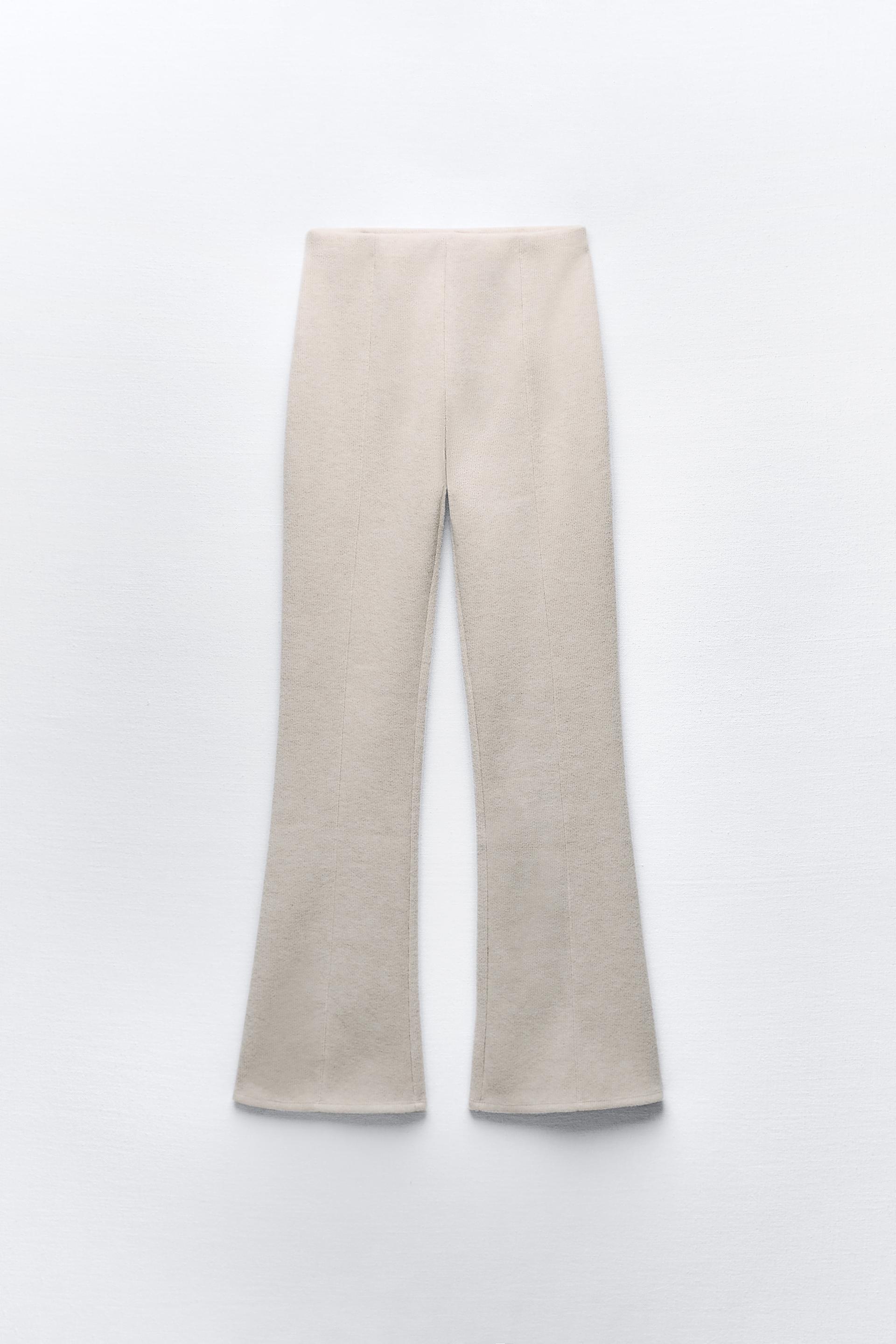 Zara Jeans Rib Zara Flared Rib Pants International Shipping