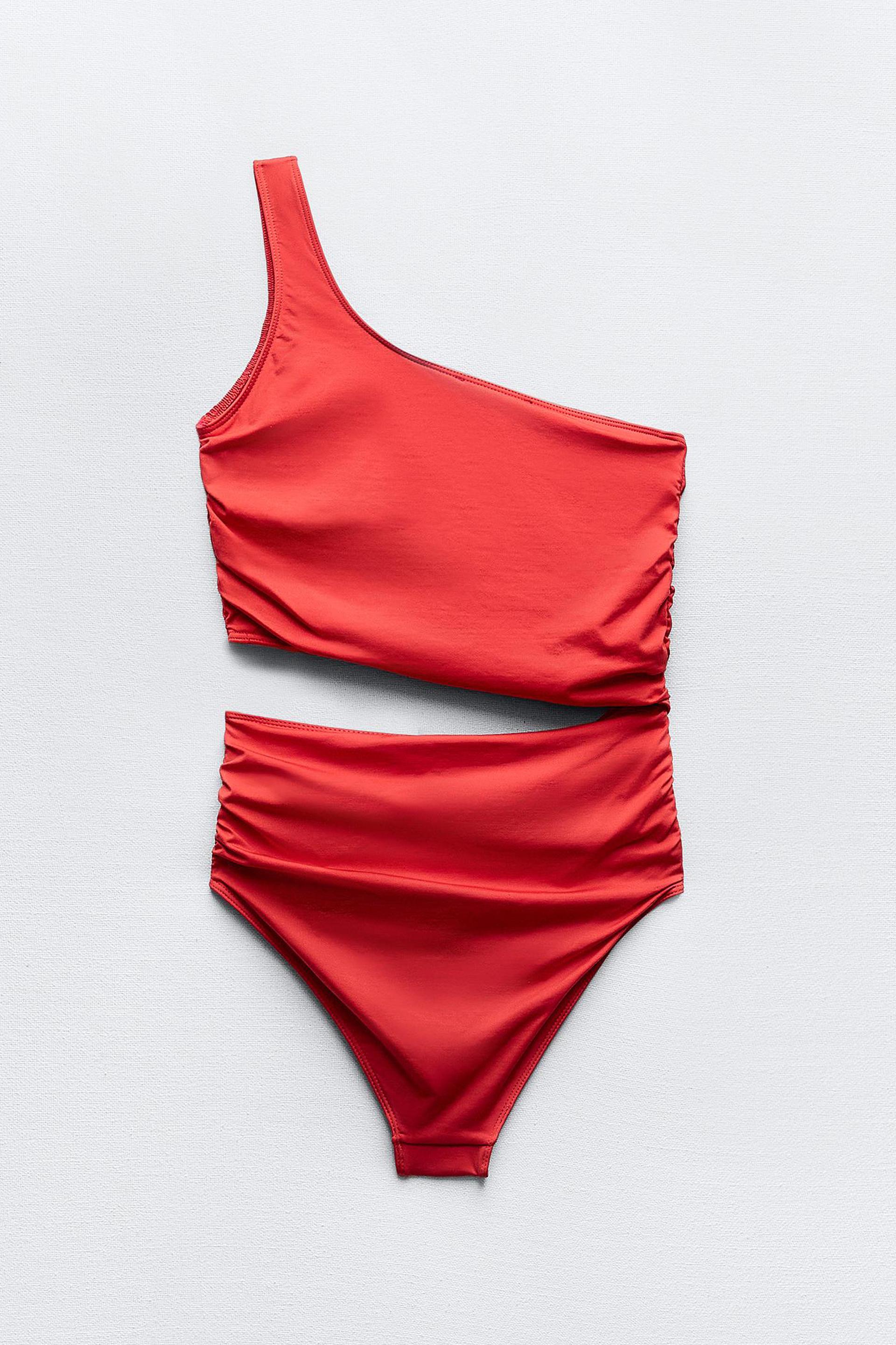 Zara Asymmetric Cut Out Swimsuit International Shipping zara-asymmetric-cut-out-swimsuit-international-shipping