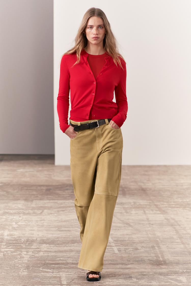 FINE KNIT CARDIGAN