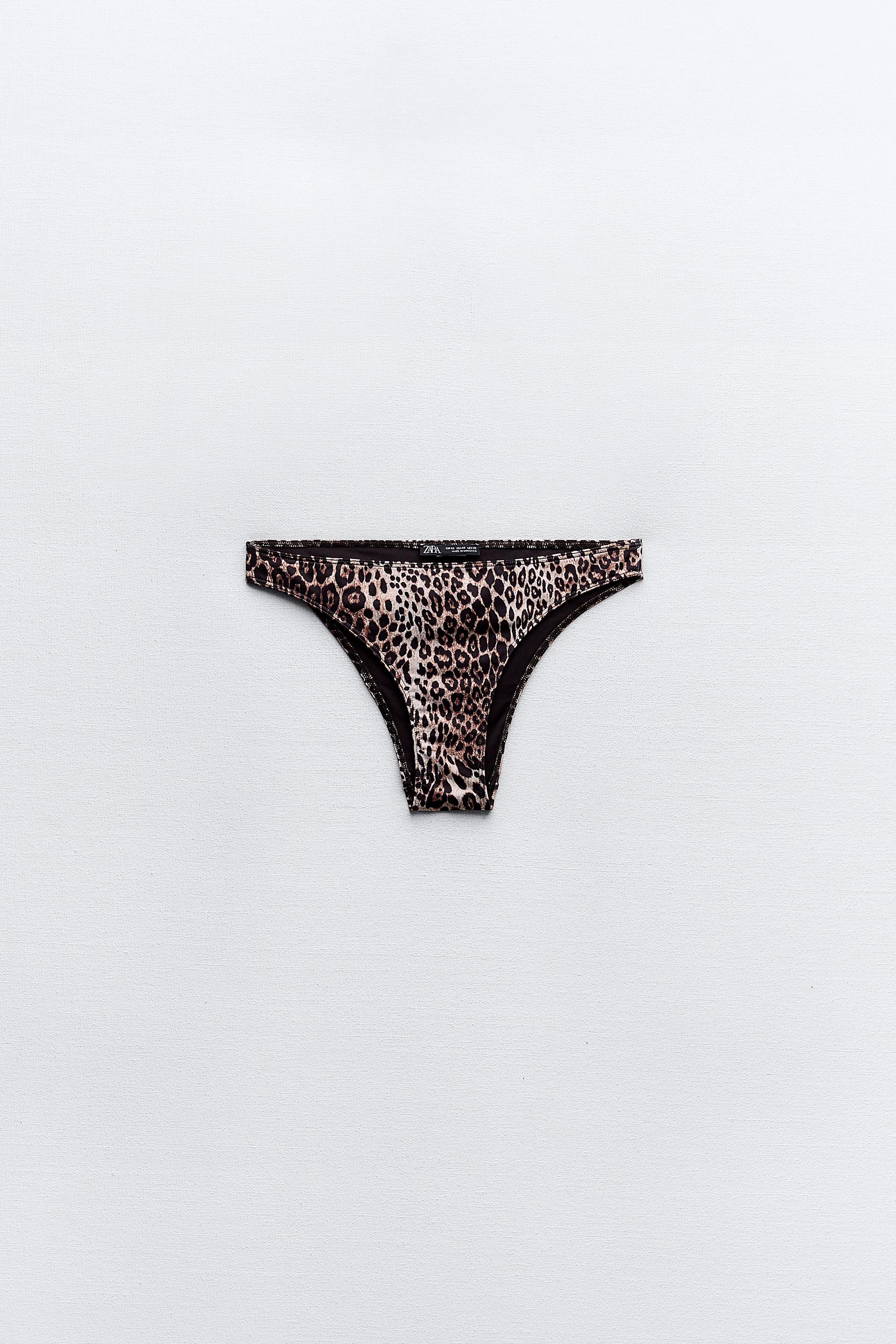 Zara Animal Print Bikini Bottom International Shipping zara-animal-print-bikini-bottom-international-shipping