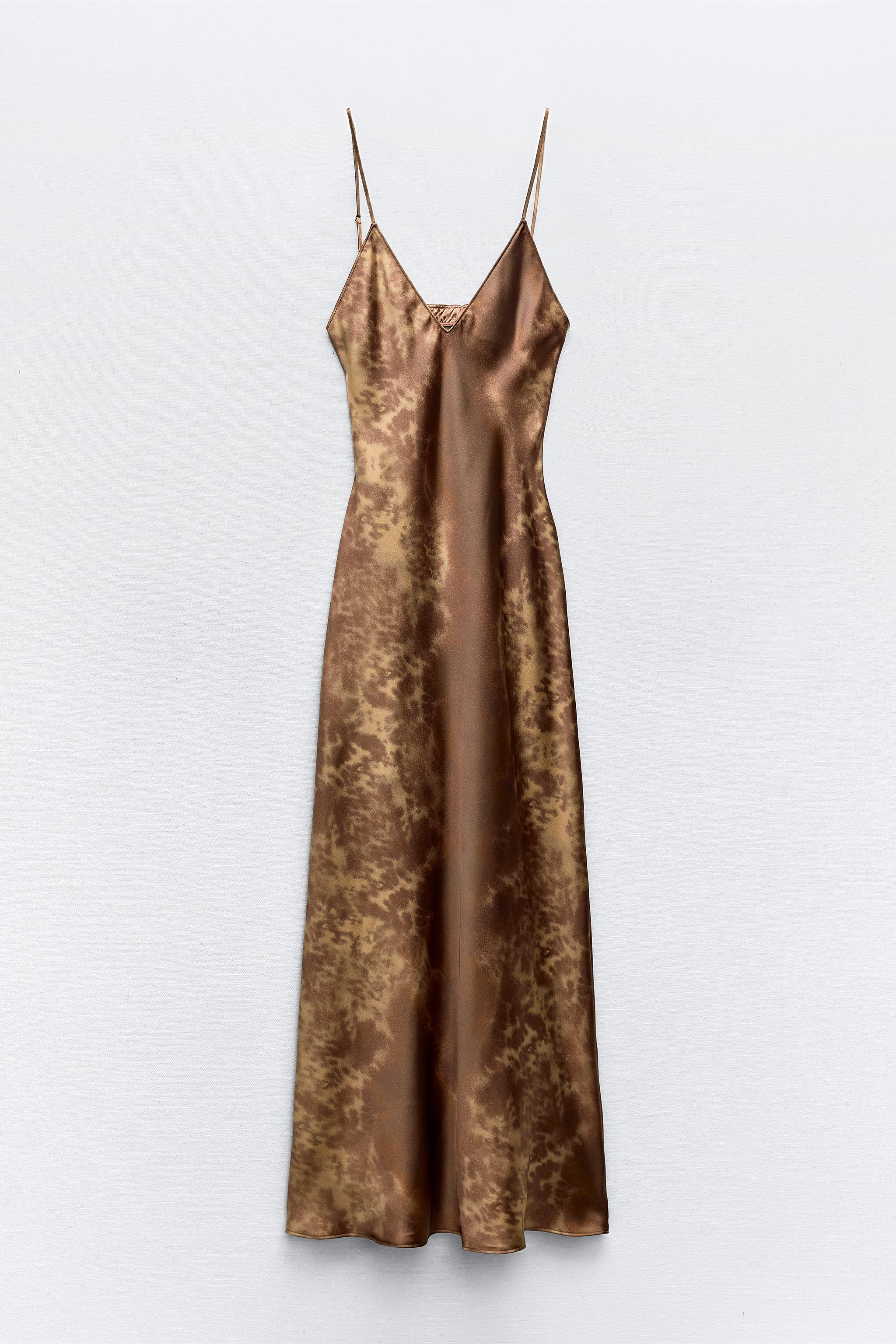 Compare SATIN EFFECT MIDI SLIP DRESS | Mall of America Compare SATIN EFFECT MIDI SLIP DRESS | Mall of America