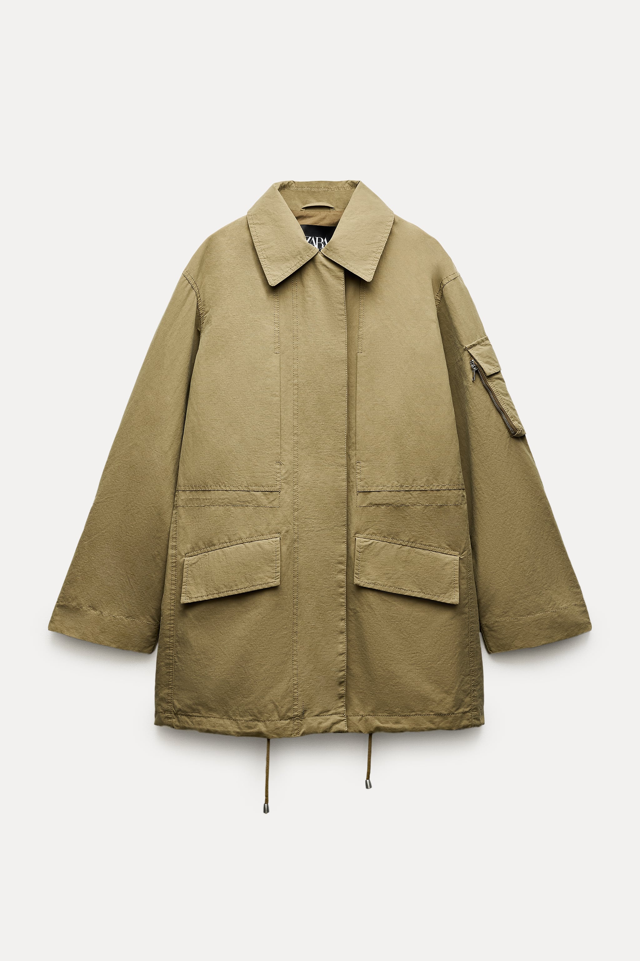 WASHED CARGO PARKA ZW COLLECTION