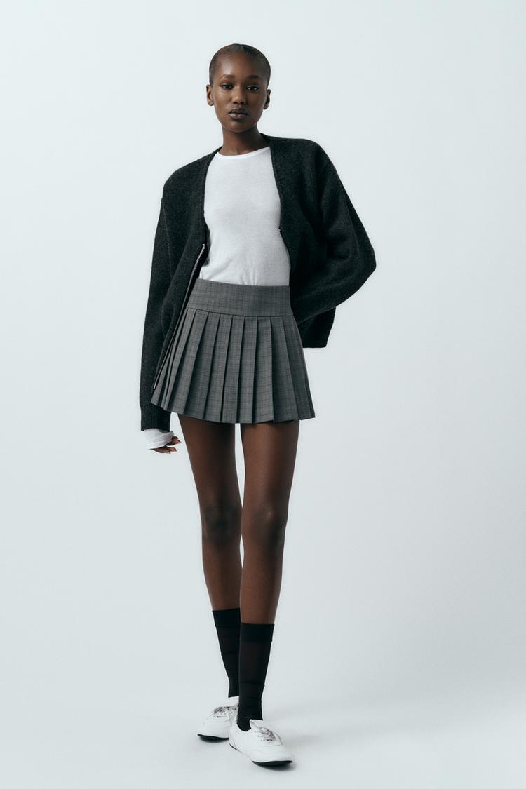 PLEATED SKORT