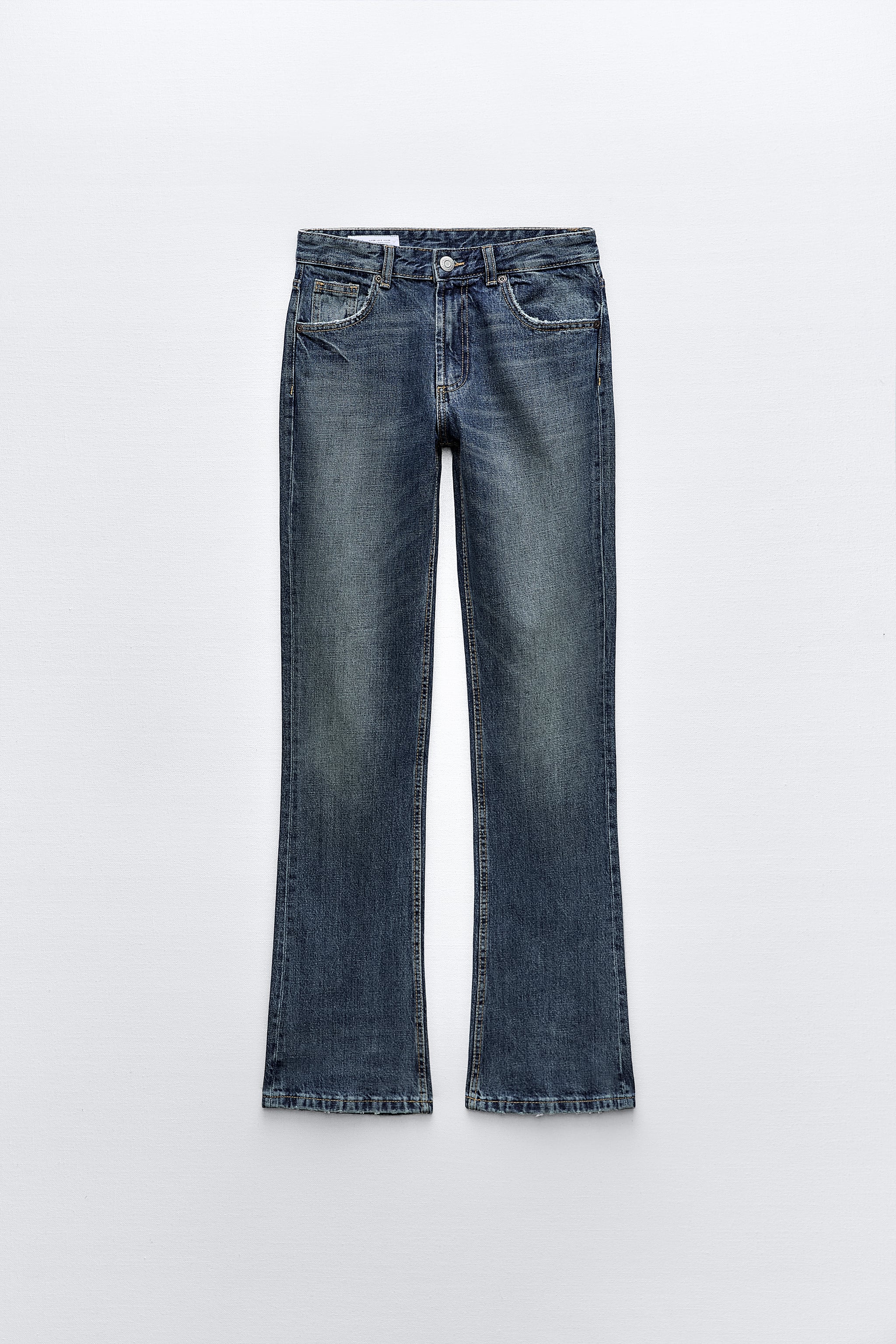 MID-RISE TRF BOOTCUT JEANS