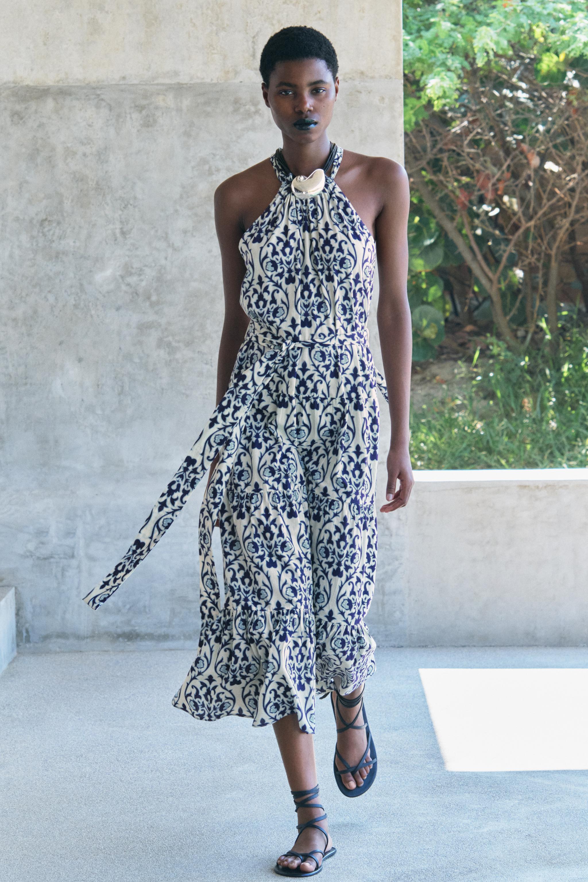 Compare PRINTED HALTER DRESS ZW COLLECTION | Mall of America Compare PRINTED HALTER DRESS ZW COLLECTION | Mall of America