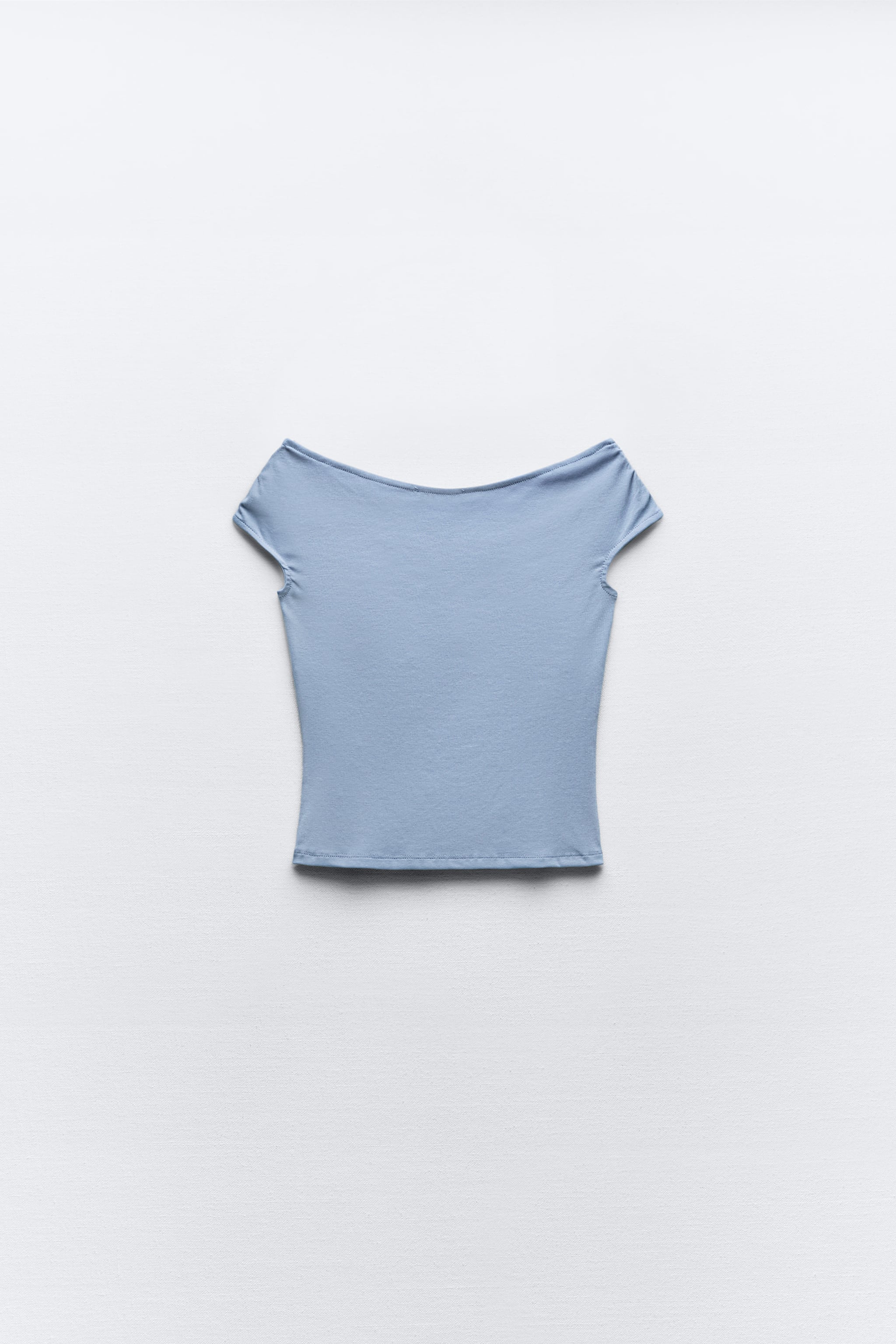 PLEATED COTTON TOP