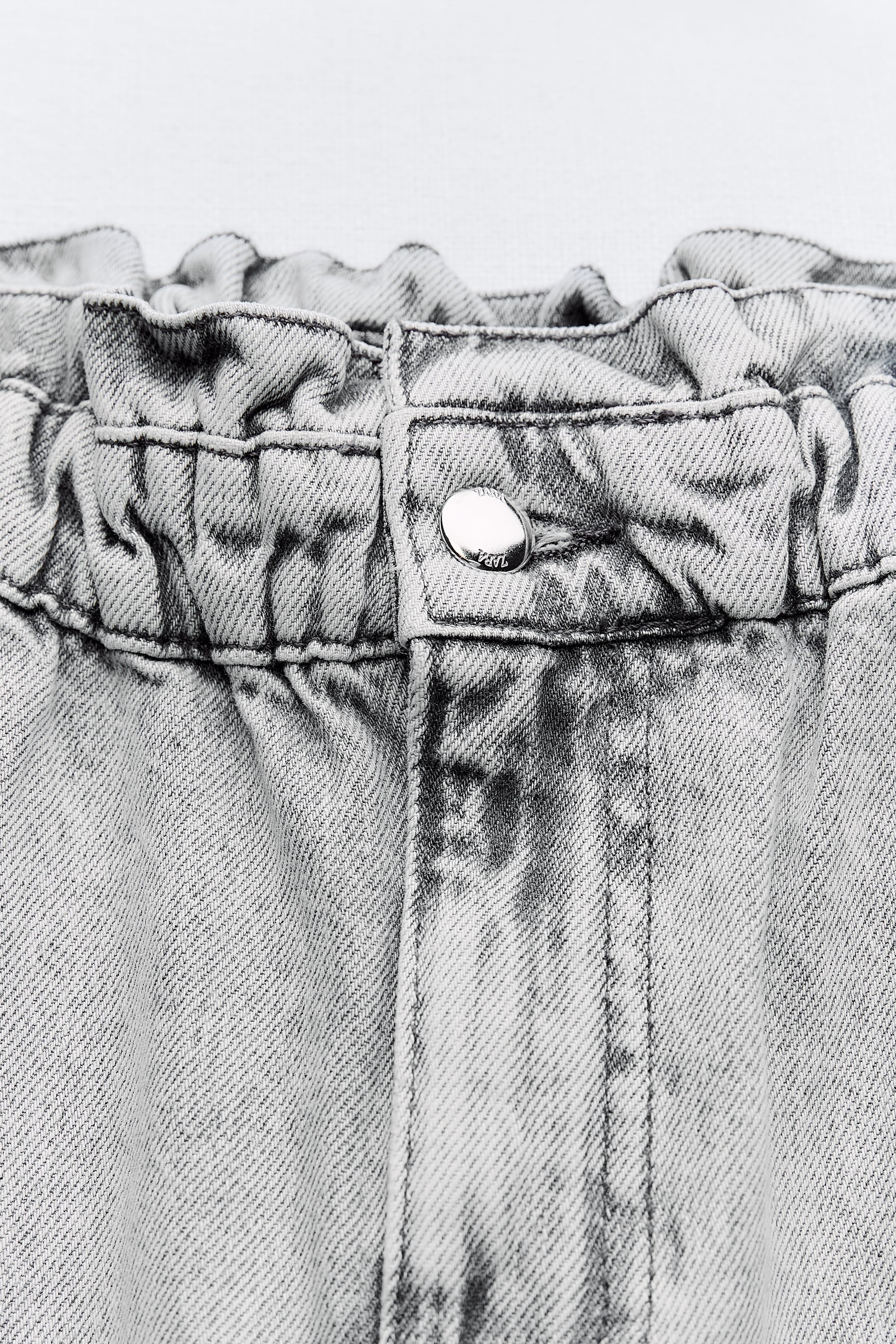 HIGH-WAISTED PAPERBAG BAGGY JEANS Z1975