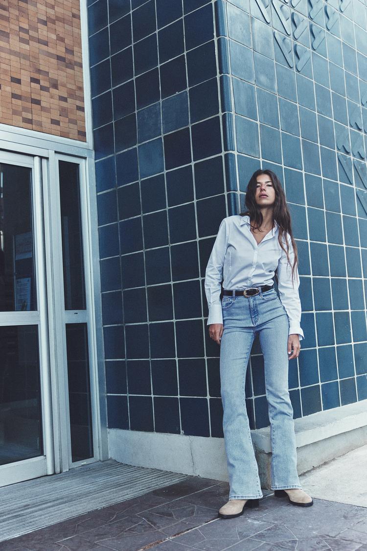FLARE Z1975 JEANS WITH A HIGH WAIST