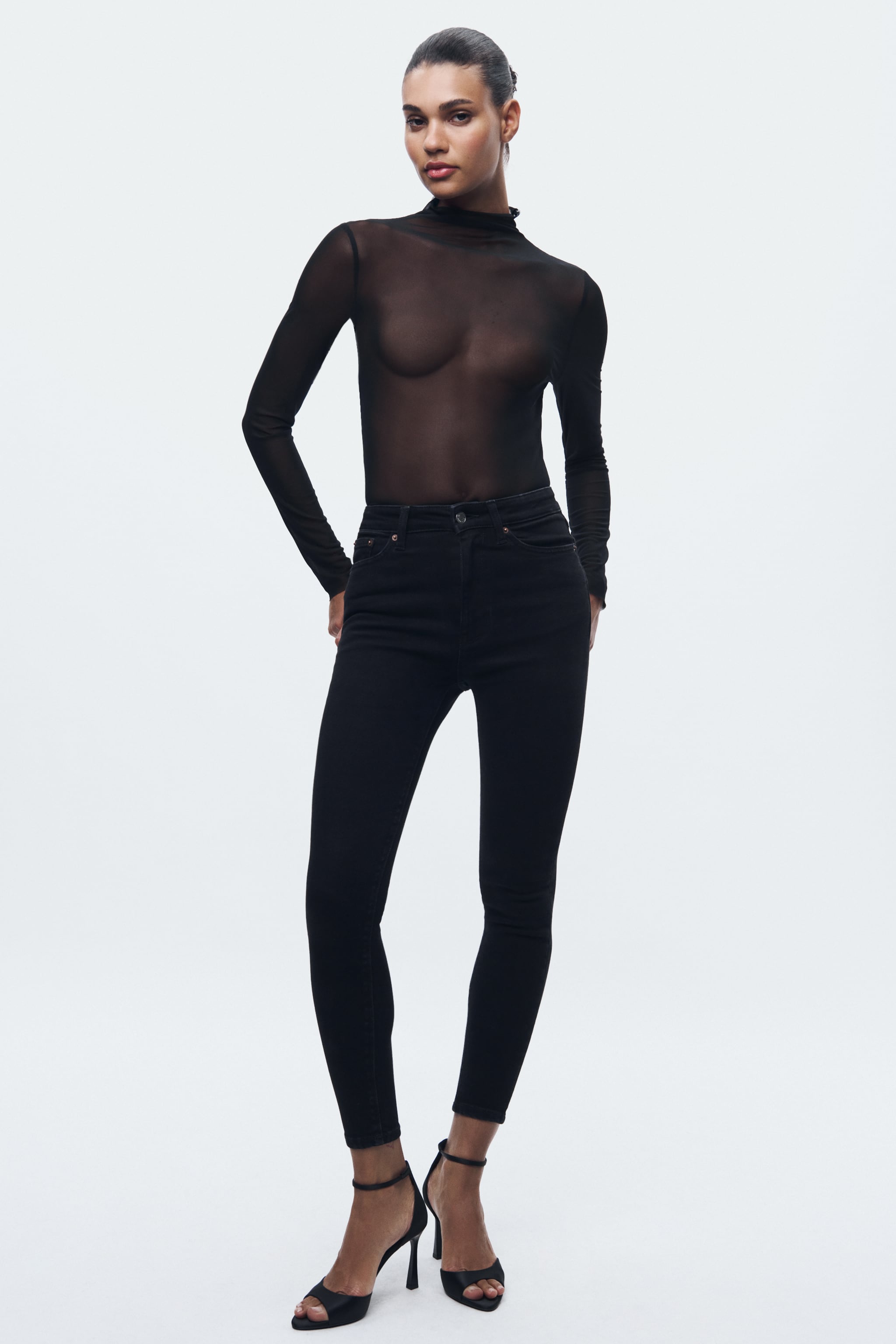 HIGH WAIST 80’S SKINNY JEANS ZW COLLECTION