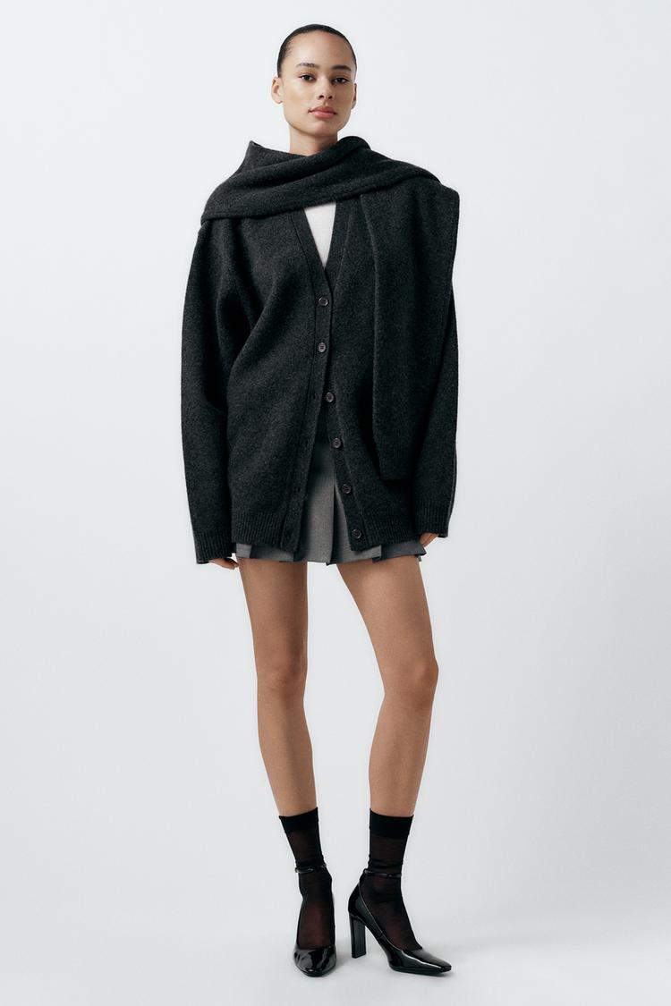 BOX PLEAT MINI SKIRT