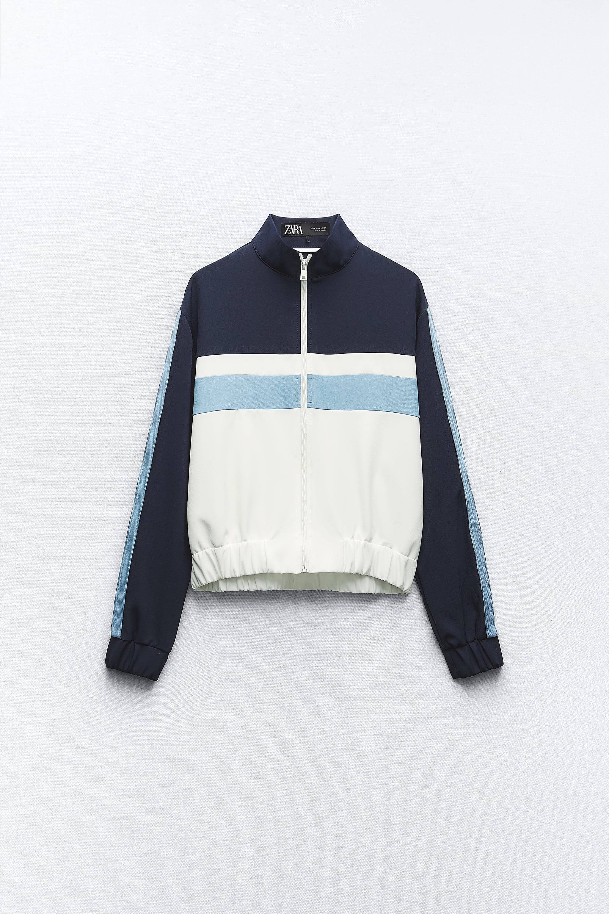 JACKET WITH SIDE STRIPES