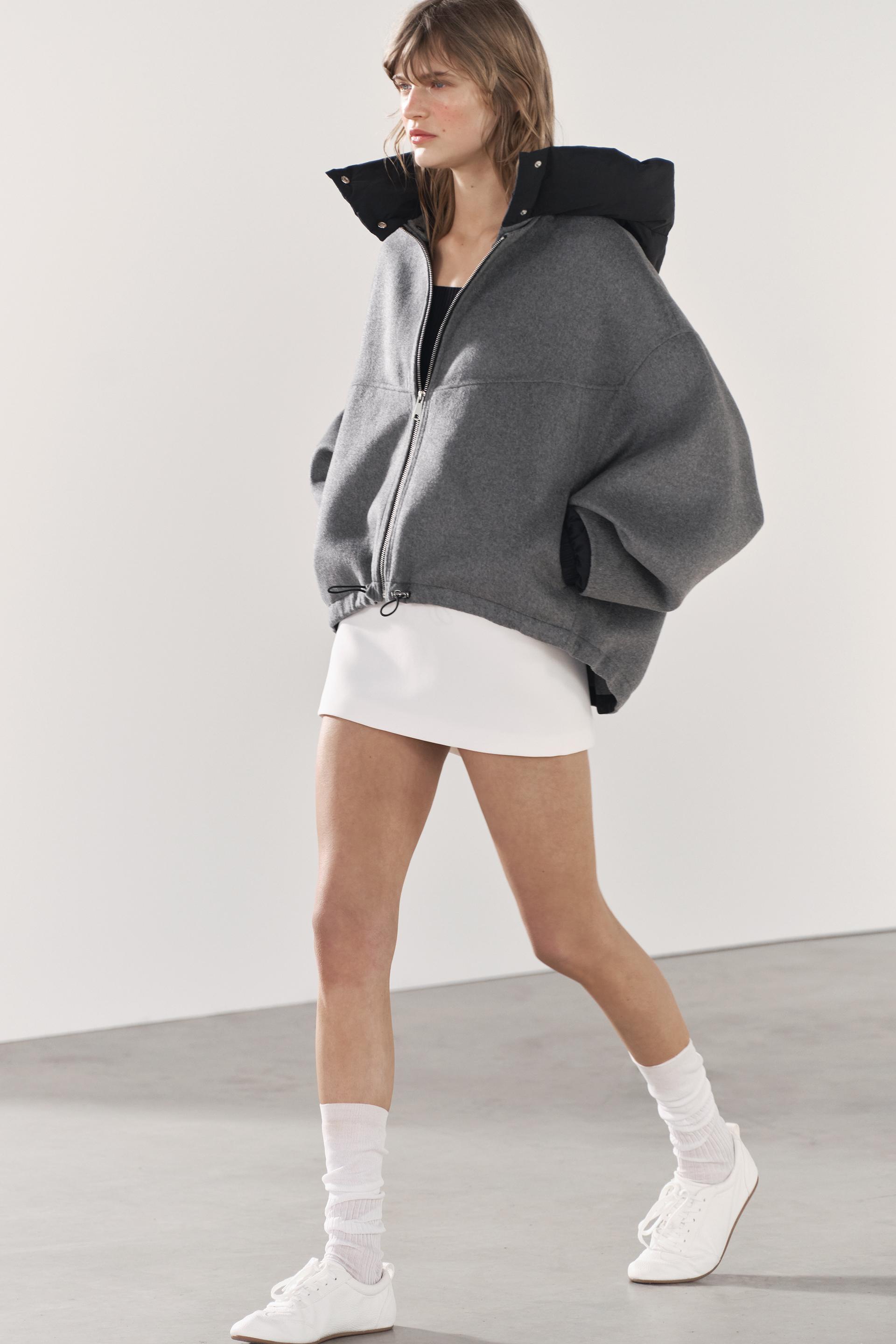 Zara Detachable Hood Bomber Jacket Zw Collection International Shipping zara-detachable-hood-bomber-jacket-zw-collection-international-shipping