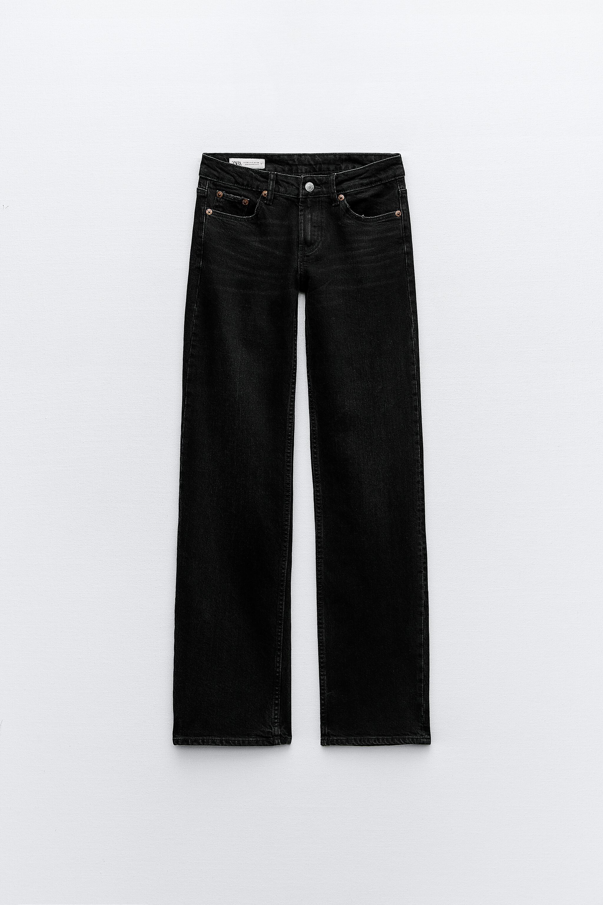 TRF LOW RISE STRAIGHT CUT JEANS