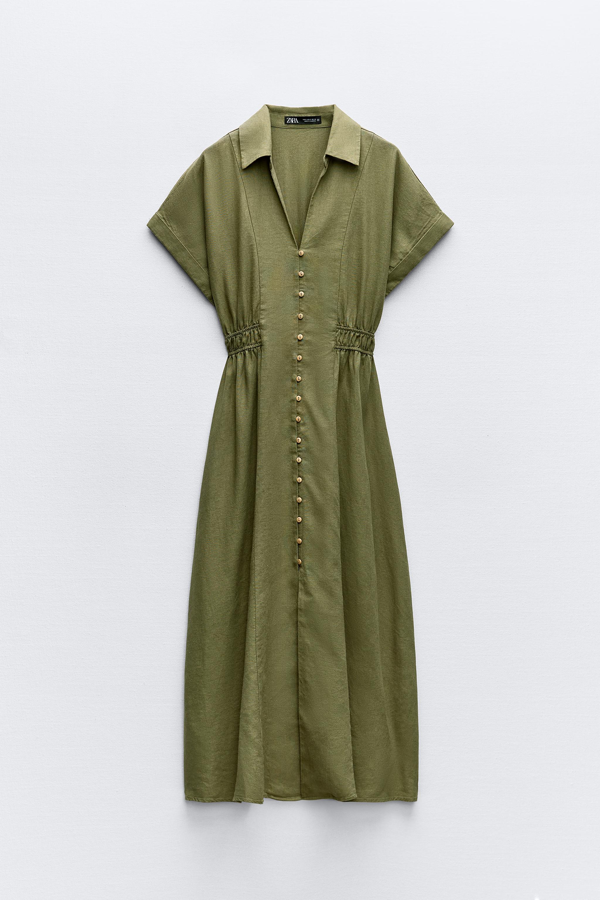 Compare LINEN BLEND MIDI SHIRTDRESS | Mall of America Compare LINEN BLEND MIDI SHIRTDRESS | Mall of America