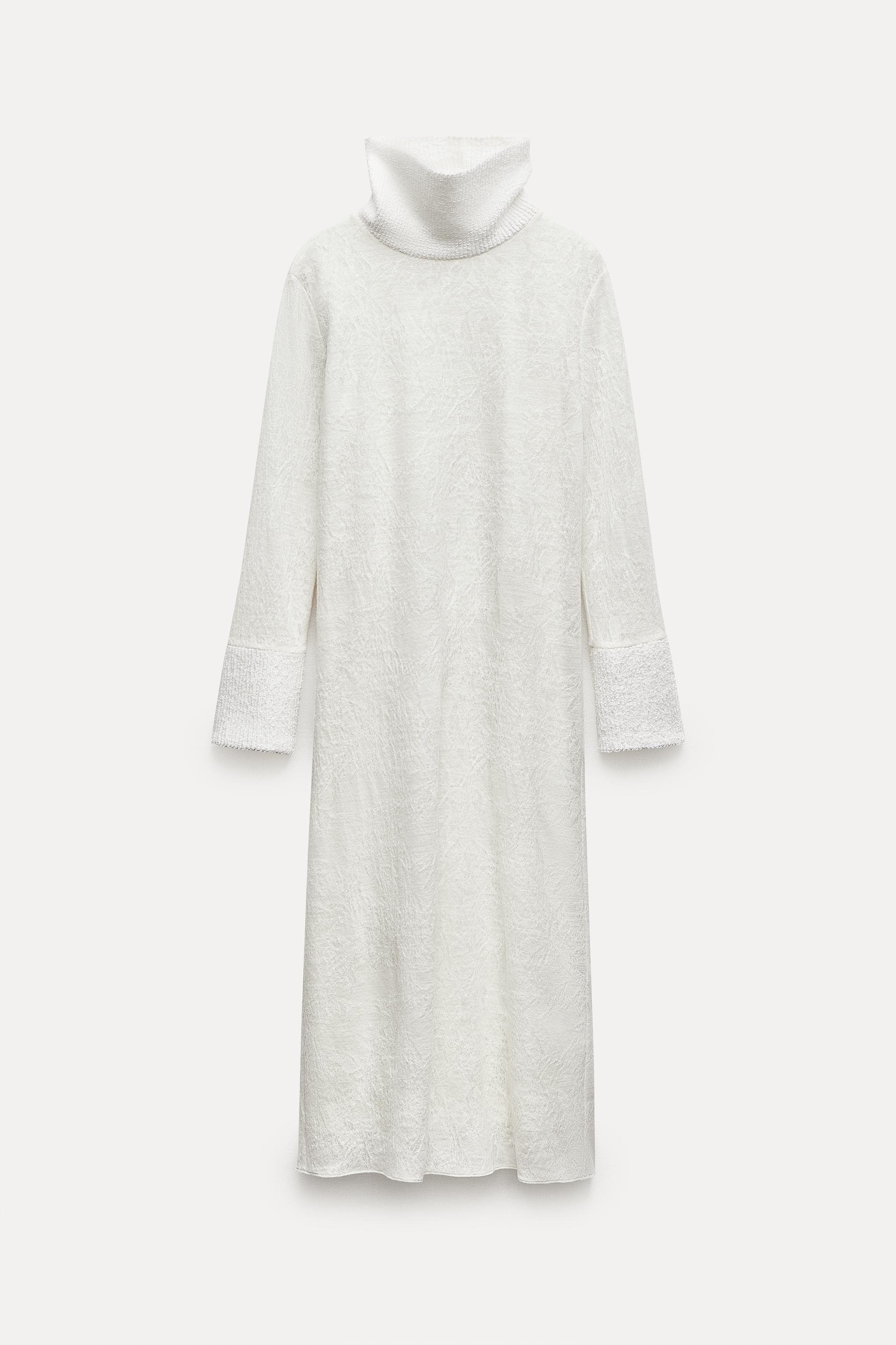 Zara WOOL JACQUARD DRESS ZW COLLECTION | Mall of America® Zara WOOL JACQUARD DRESS ZW COLLECTION | Mall of America®