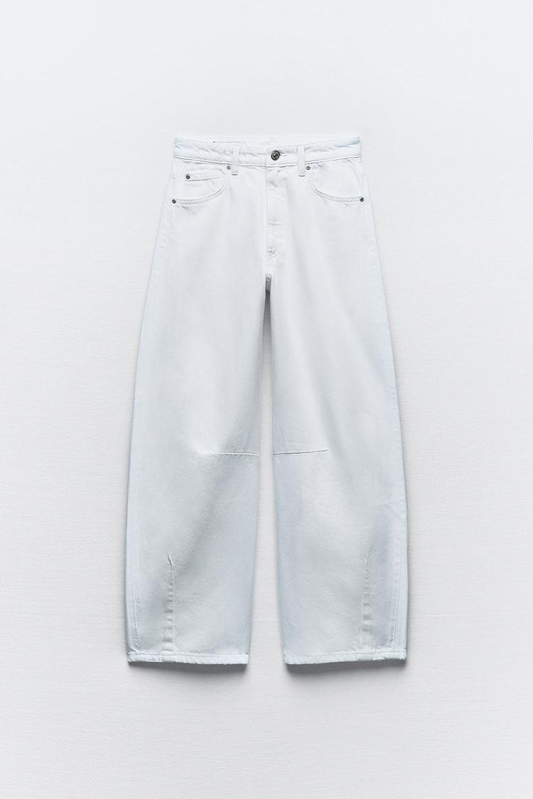 TRF MID WAIST BAGGY BALLOON JEANS