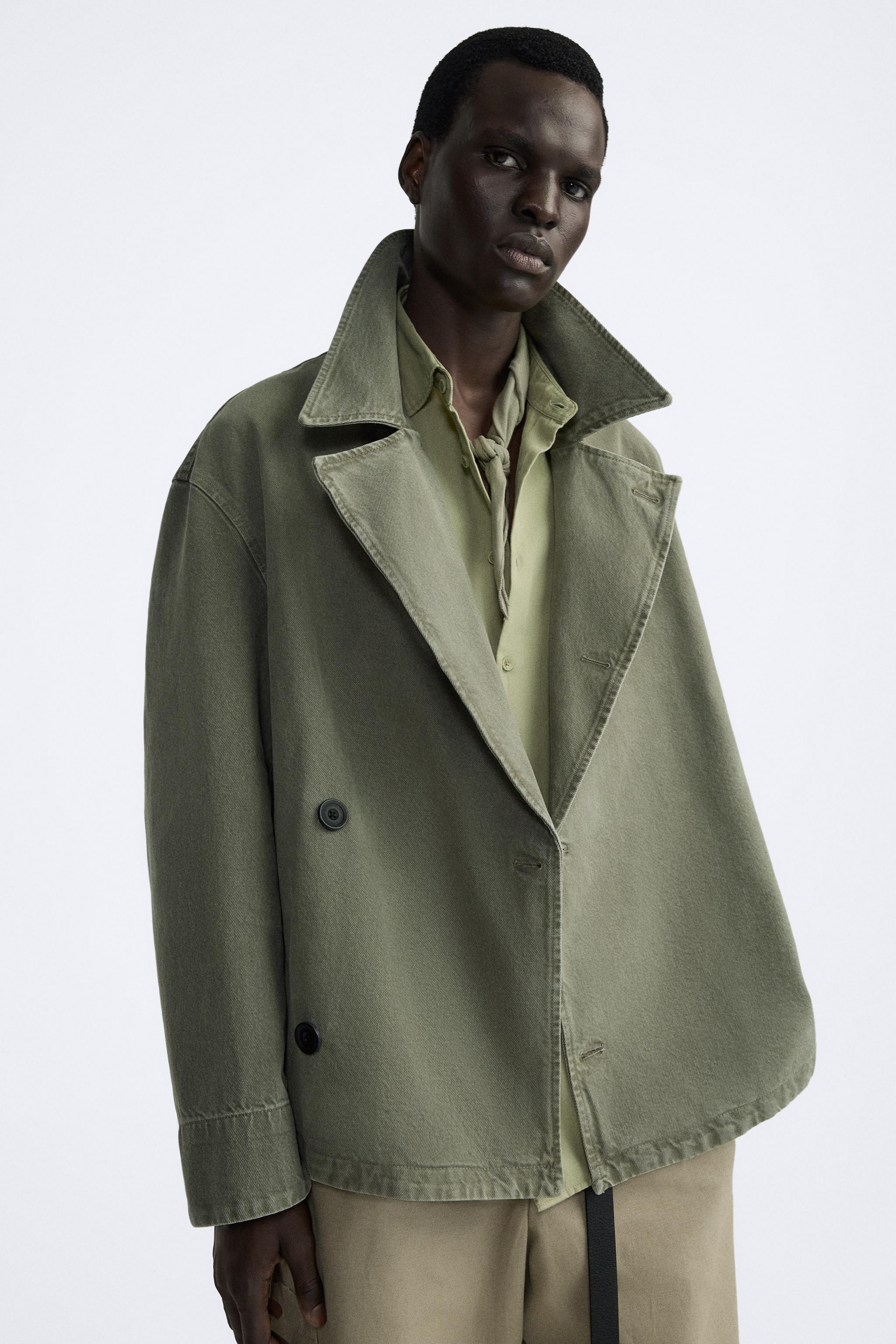Zara SHORT WASHED TRENCH COAT | Mall of America®