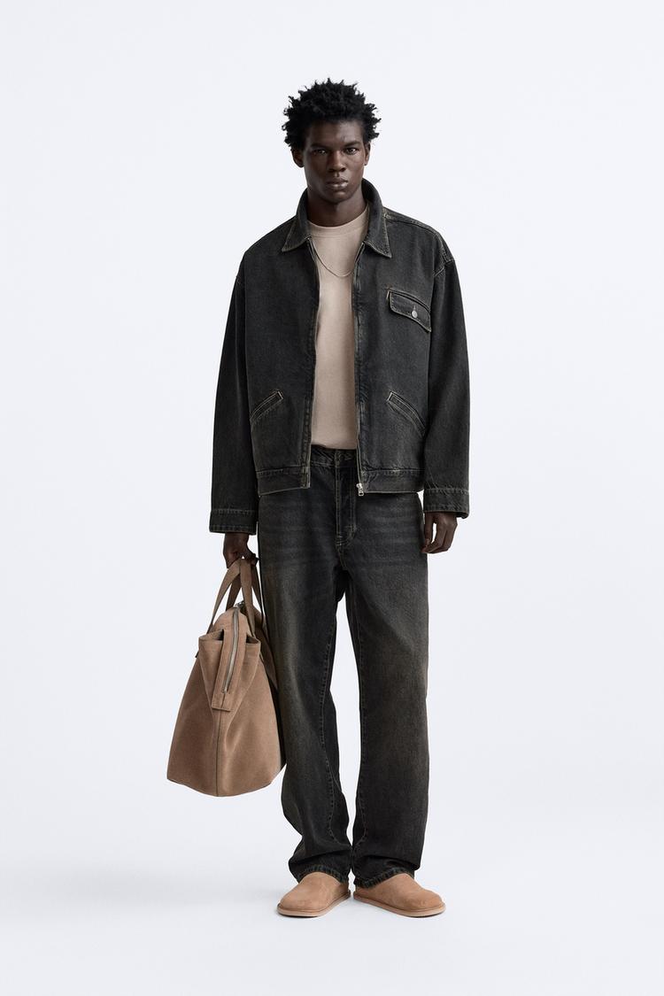 WASHED DENIM JACKET