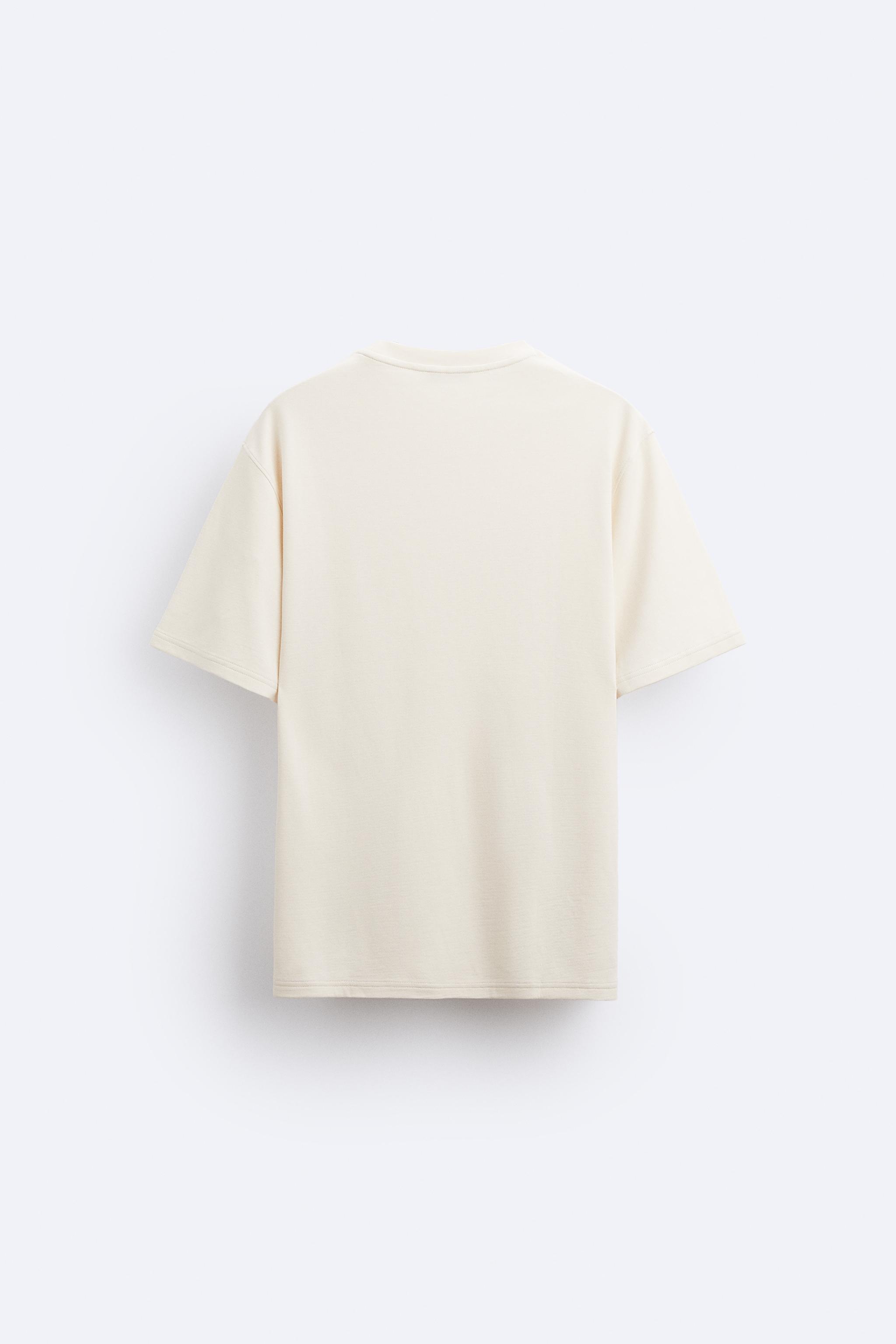 Zara JACQUARD TEXTURED T-SHIRT | Mall of America®