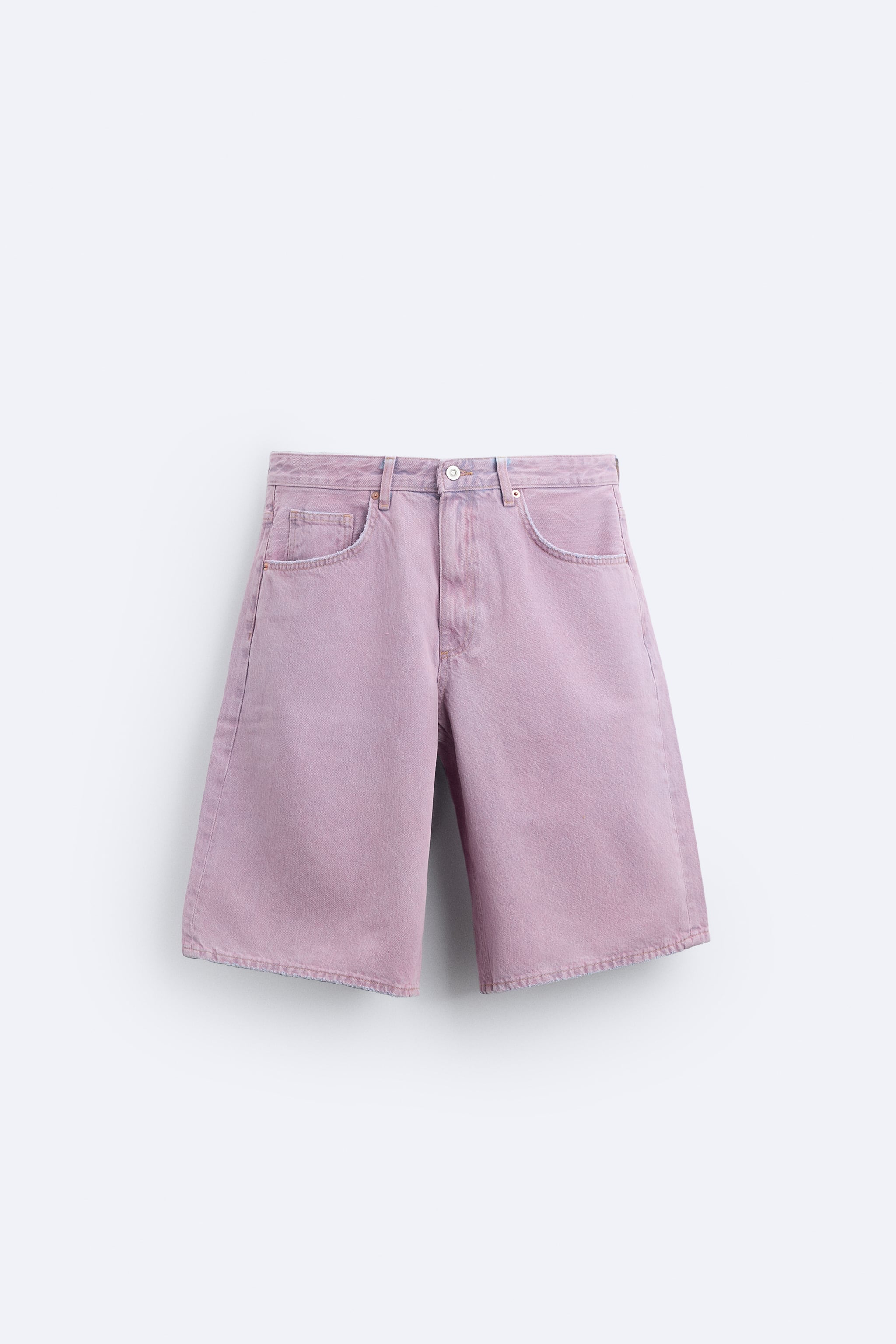 RELAXED FIT DENIM SHORTS