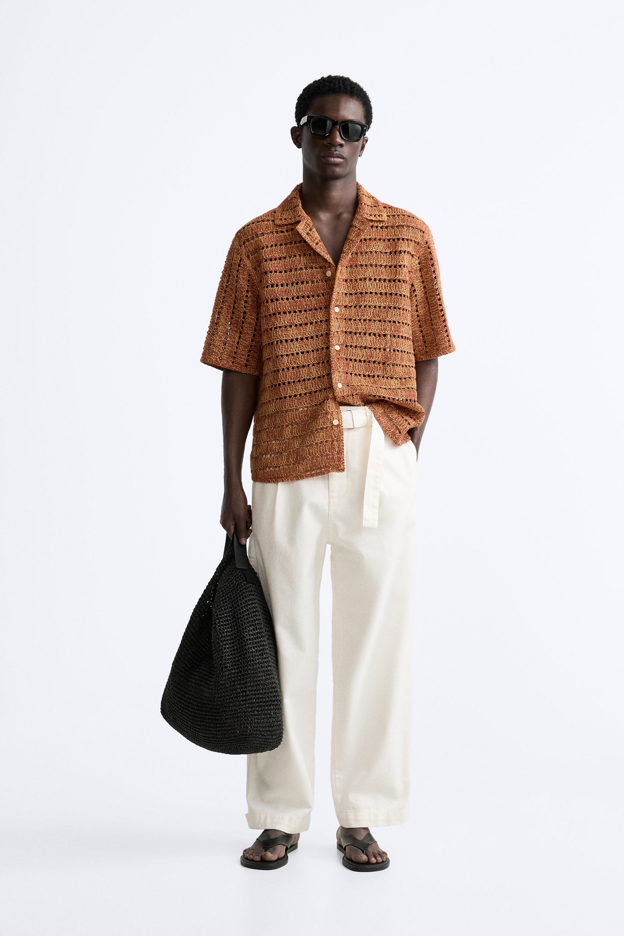 PLEATED PANTS WITH BELT