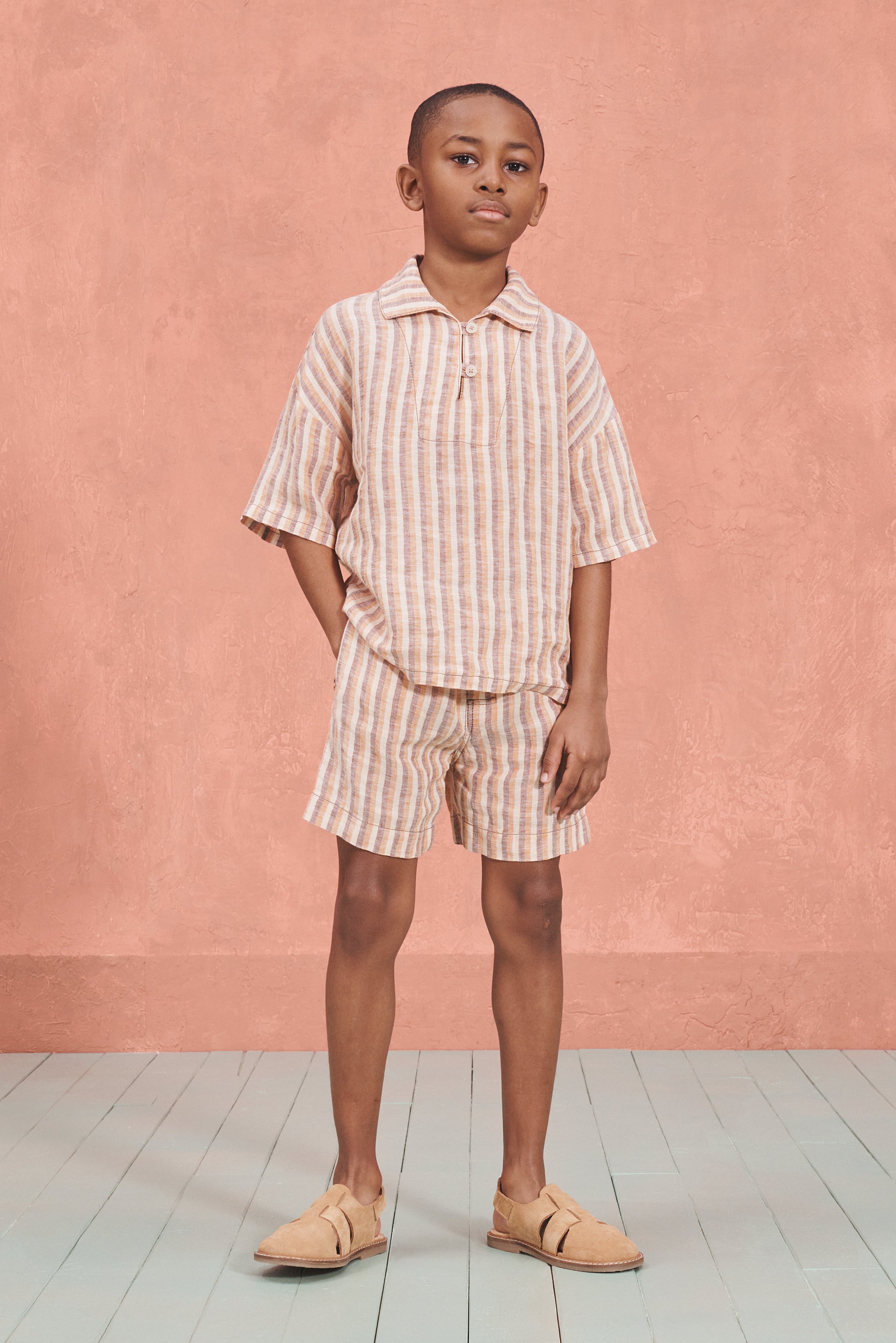 STRIPED LINEN SHIRT LIMITED EDITION