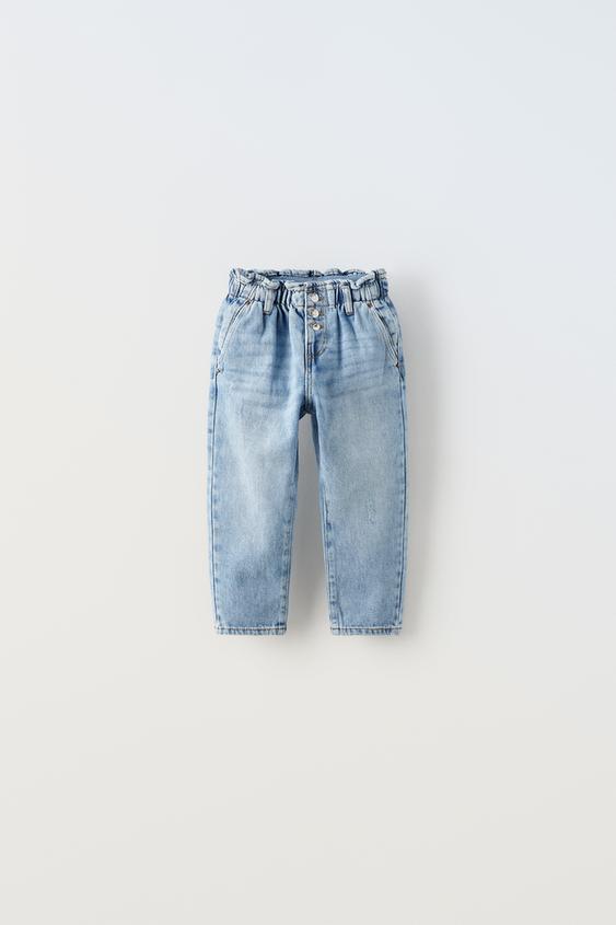 BAGGY JEANS Midblue ZARA Turkey