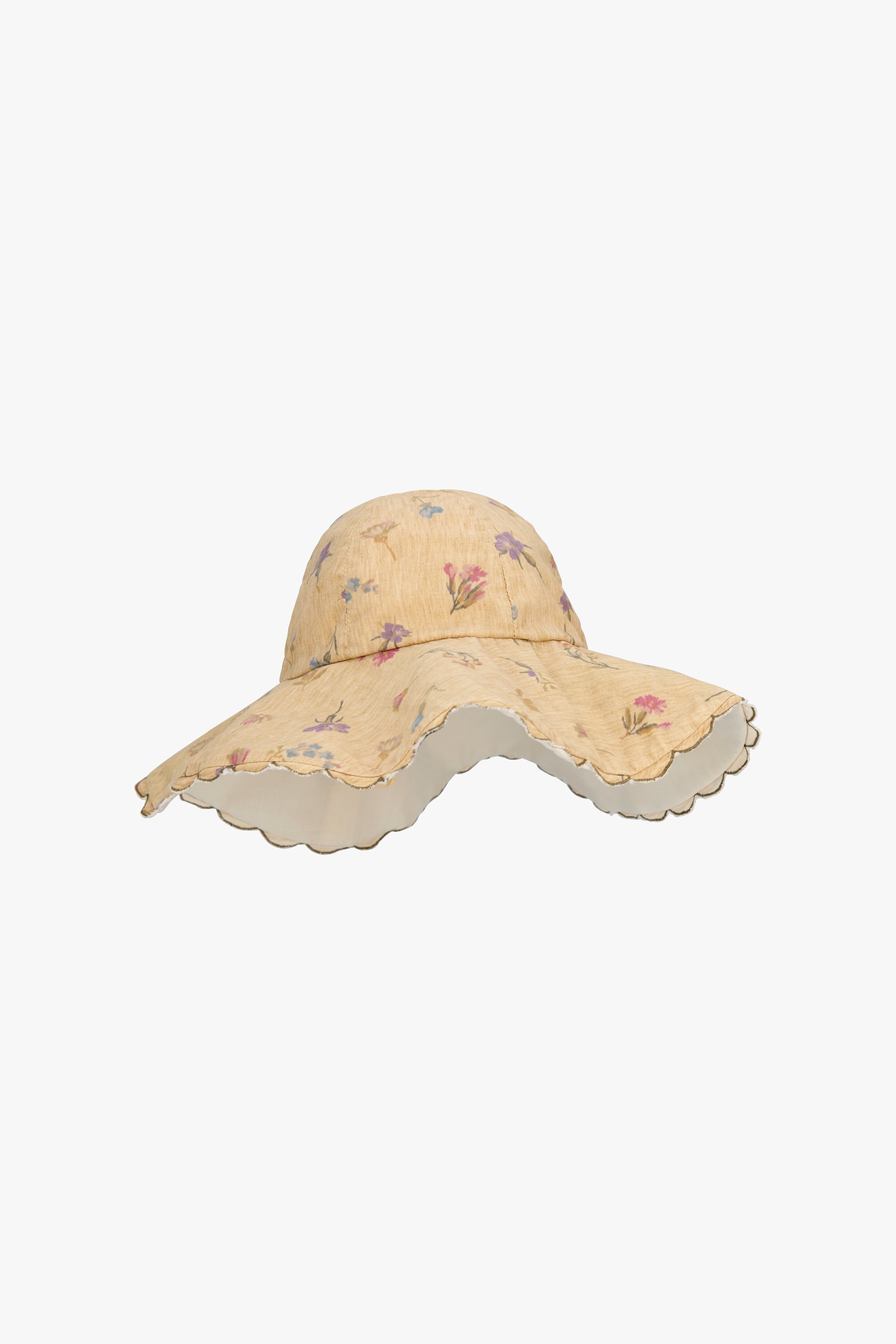 FLORAL PRINT HAT LIMITED EDITION