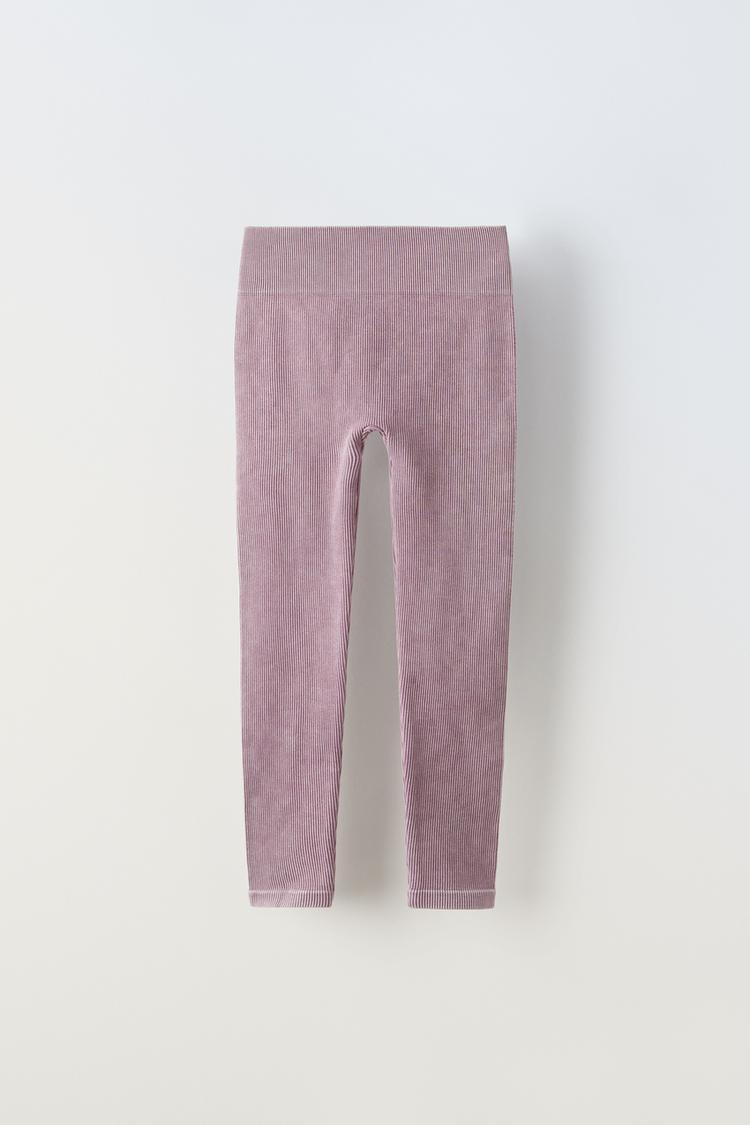 SEAMLESS RIB LEGGINGS