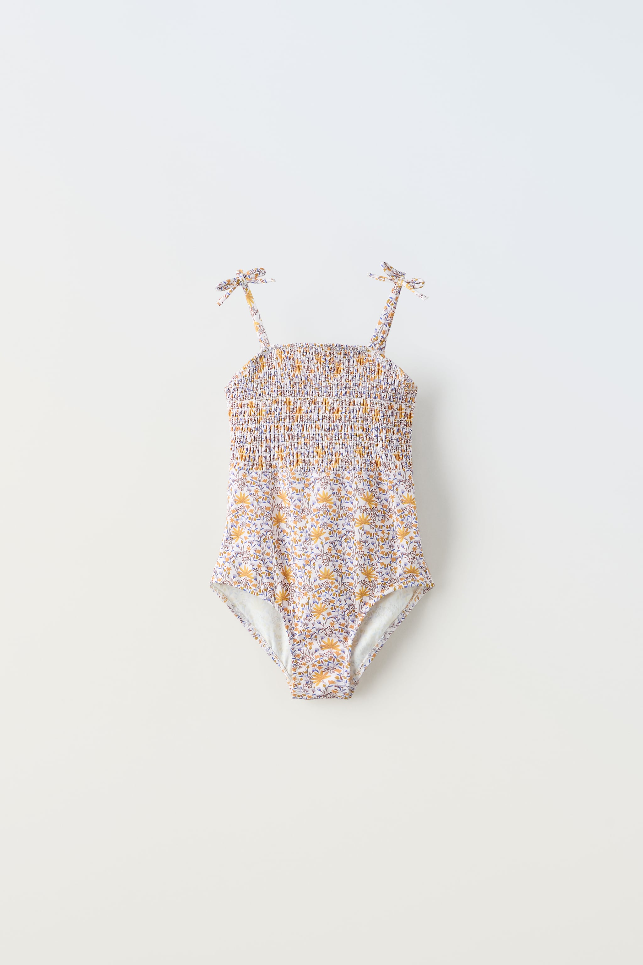 6-14 YEARS/ FLORAL SWIMSUIT