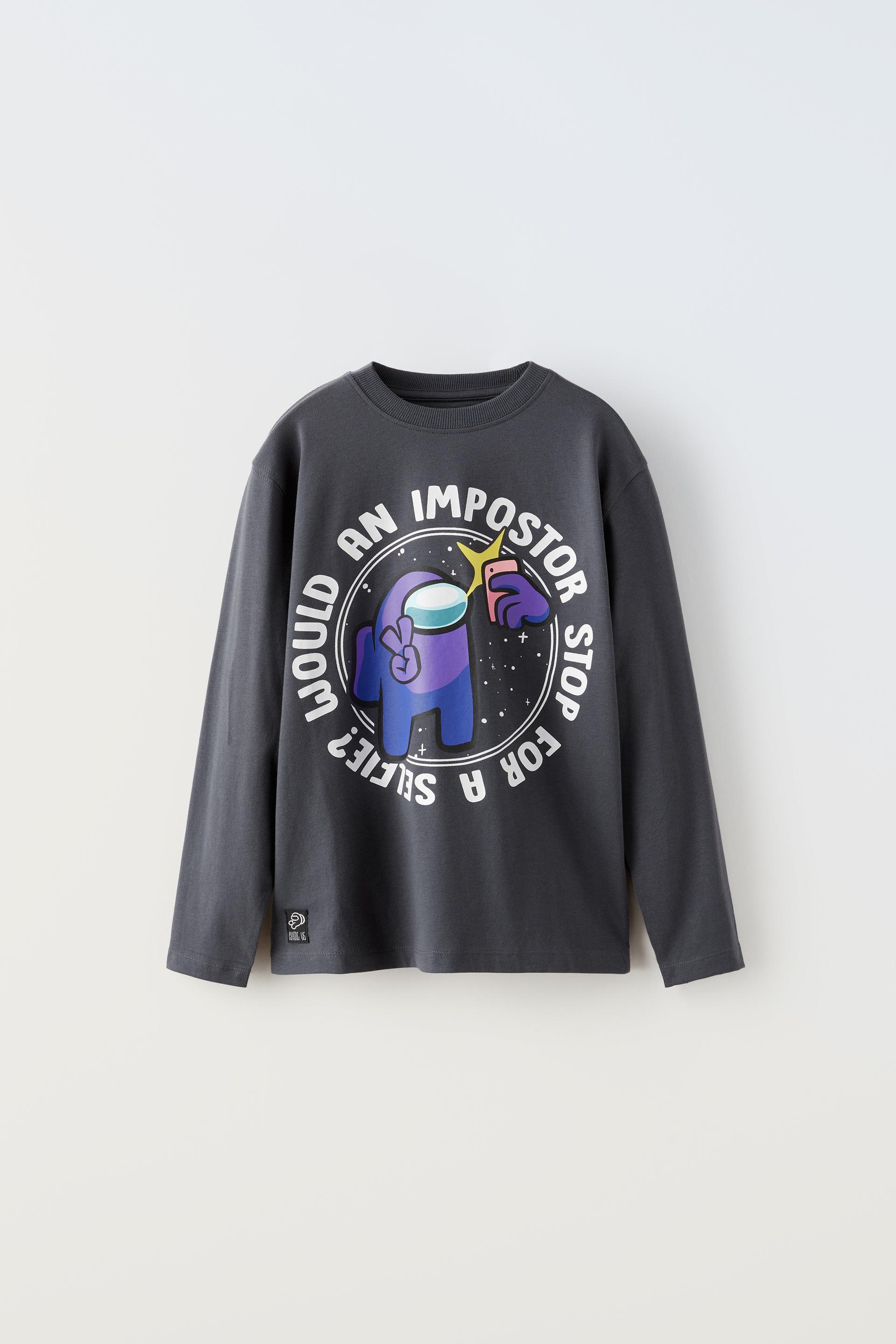 MAGLIETTA AMONG US ™ Blu ZARA Italia / Italy